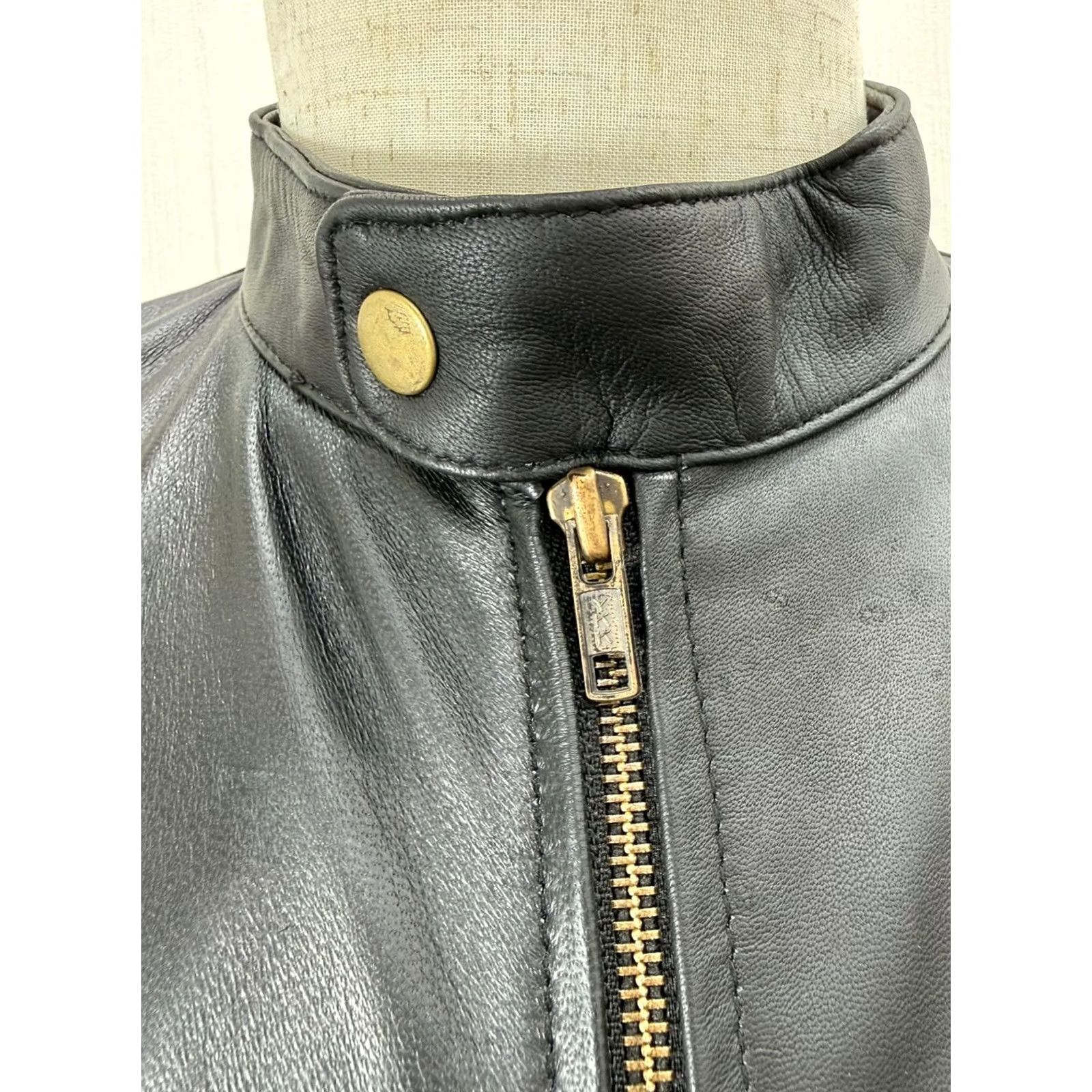 Vintage Italian Genuine Leather Jacket Premium Soft Black Size L Men's Size US L / EU 52-54 / 3 - 2 Thumbnail