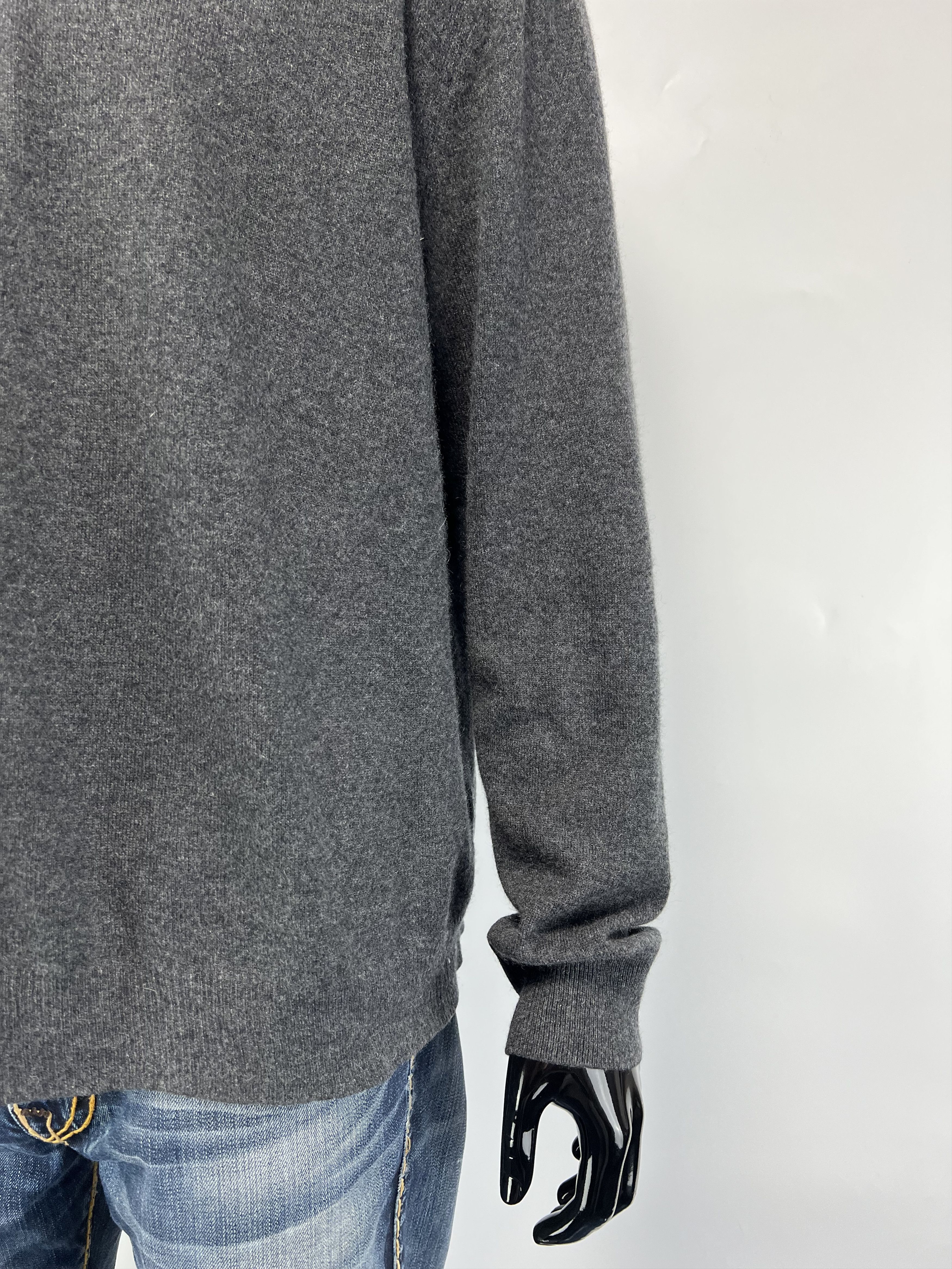 Maurizio Baldassari Maurizio Baldassari Wool Silk 1/4 Zip Sweater Size US XXL / EU 58 / 5 - 7 Thumbnail