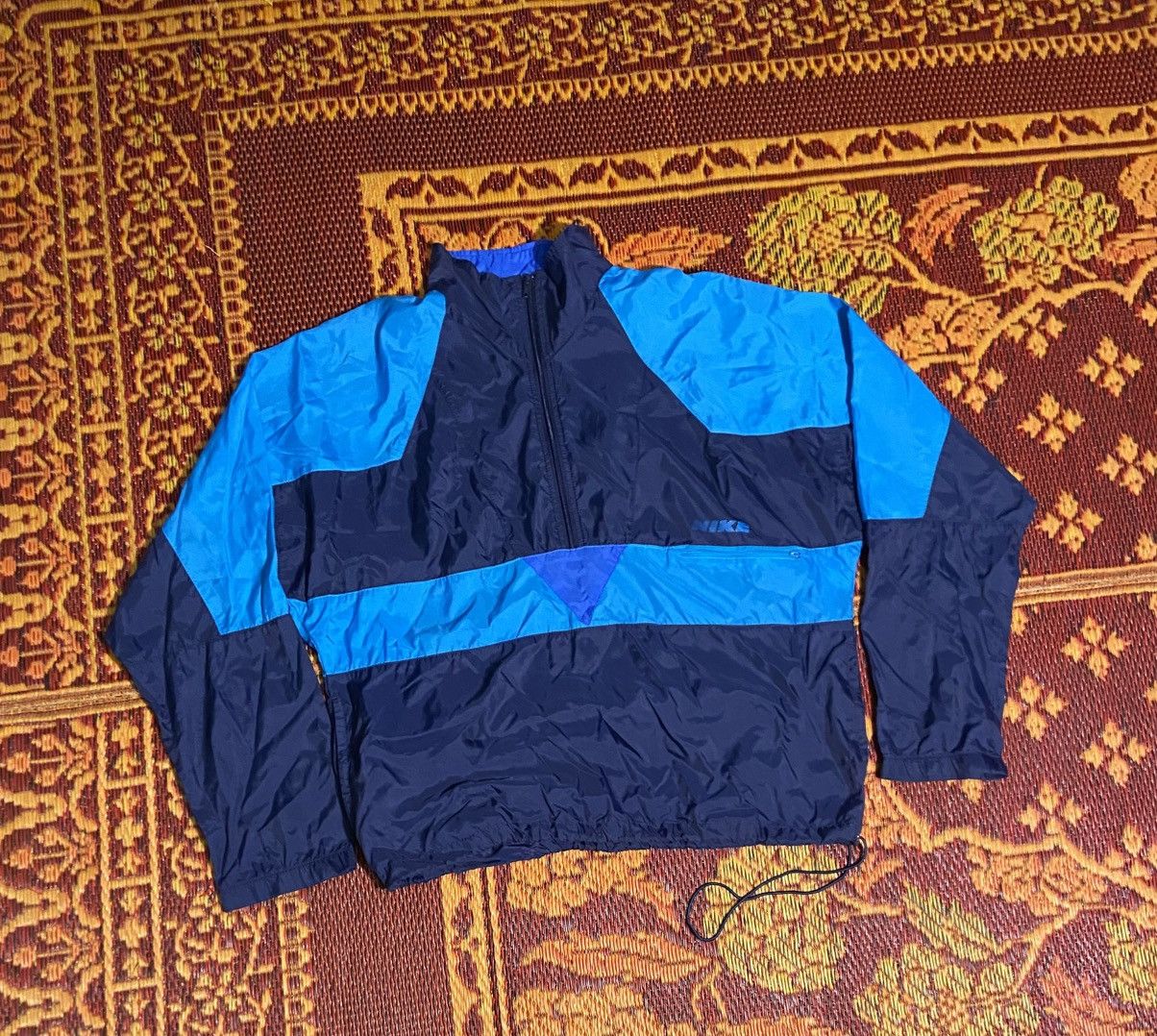 Nike Vintage Nike Windbreaker Jacket Size US L / EU 52-54 / 3 - 1 Thumbnail