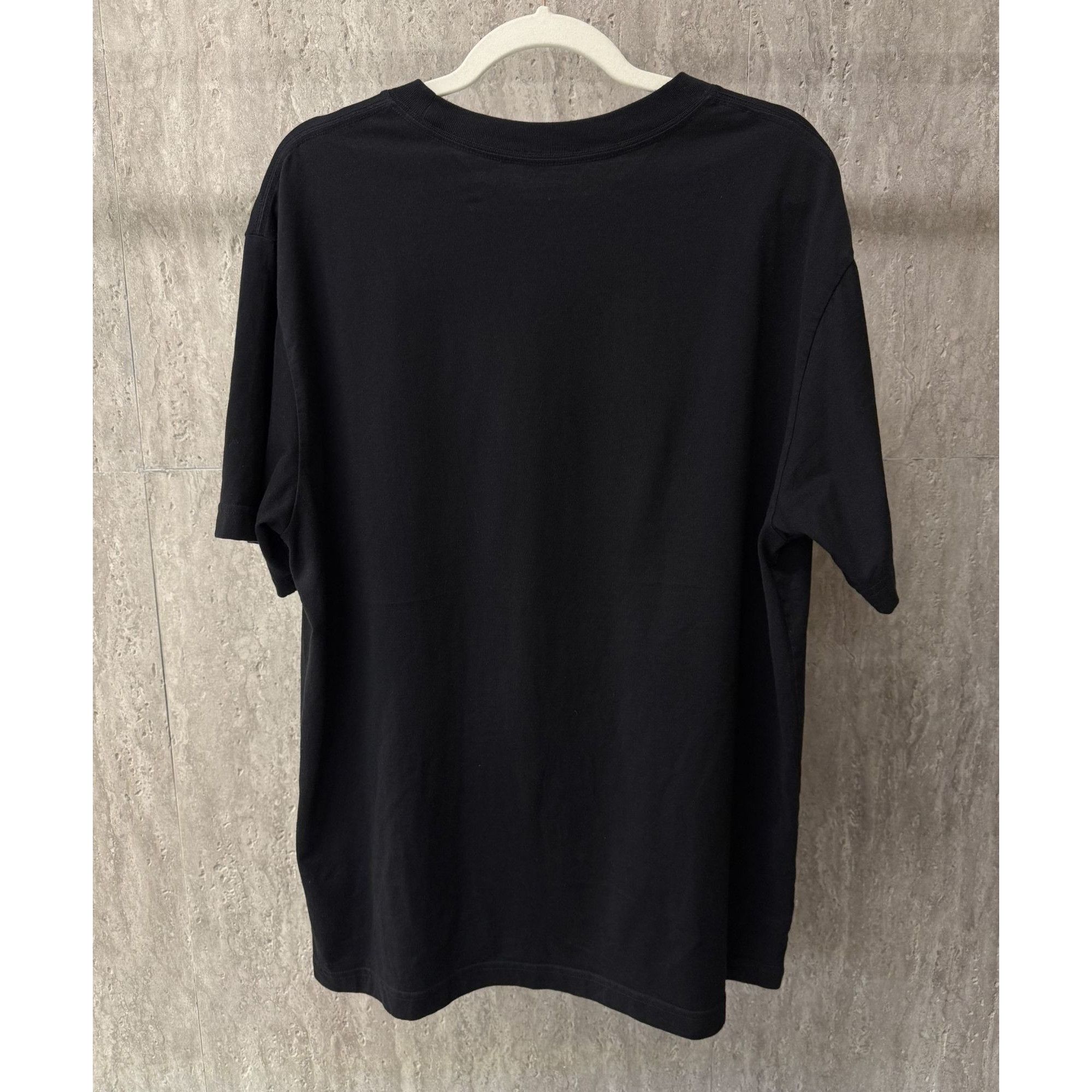 Dior Christian Dior Black Graphic Printed Cotton T-Shirt XL Made Size XL / US 12-14 / IT 48-50 - 2 Thumbnail