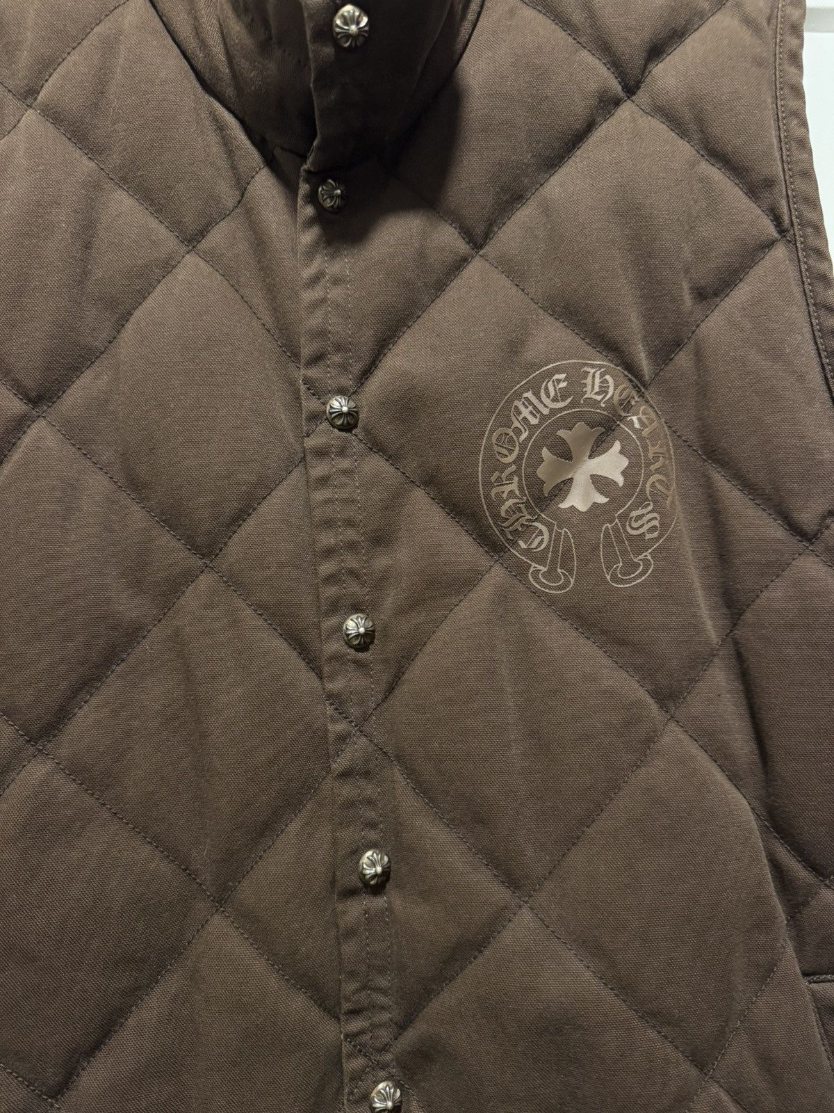 Chrome Hearts Chrome Hearts Brown Teenage Kicks Vest Size US L / EU 52-54 / 3 - 6 Thumbnail