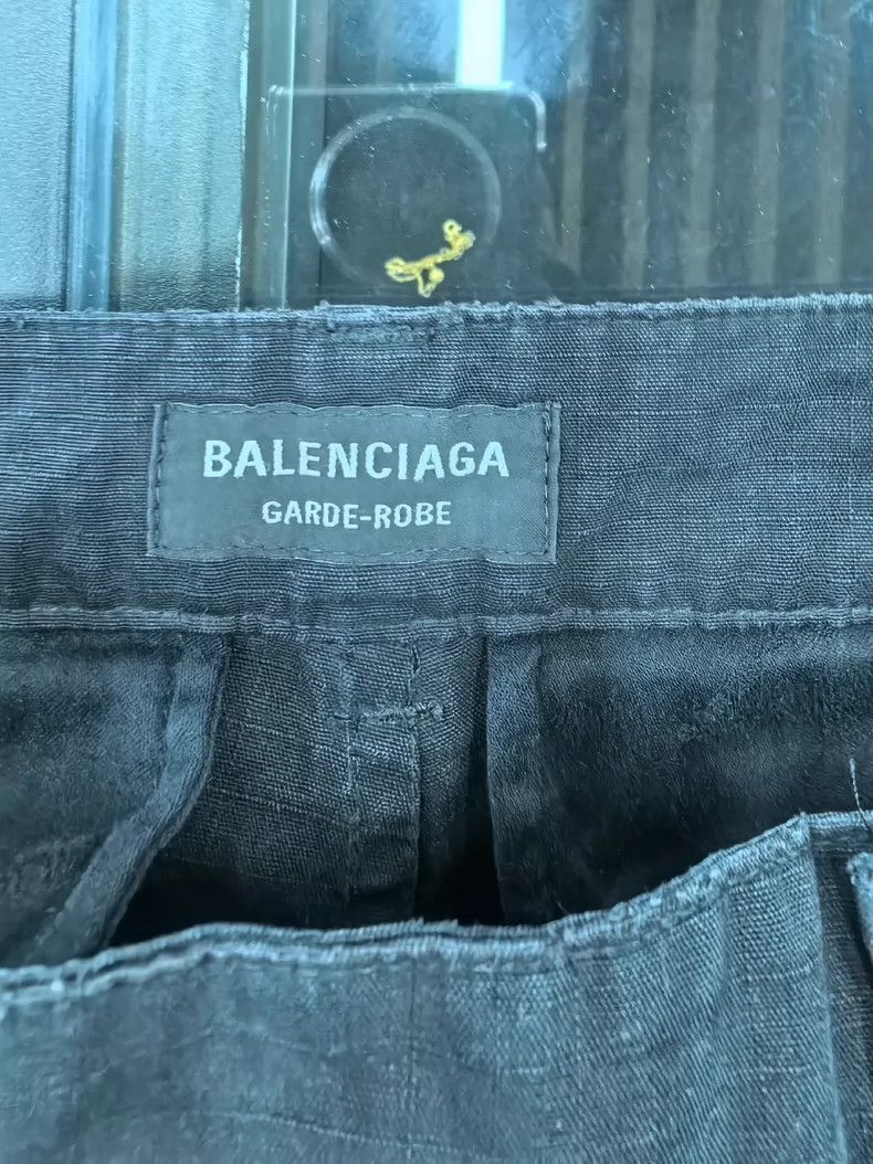 Balenciaga Balenciaga size 46 23ss cargo paint-damaged work pants Size US 30 / EU 46 - 3 Thumbnail