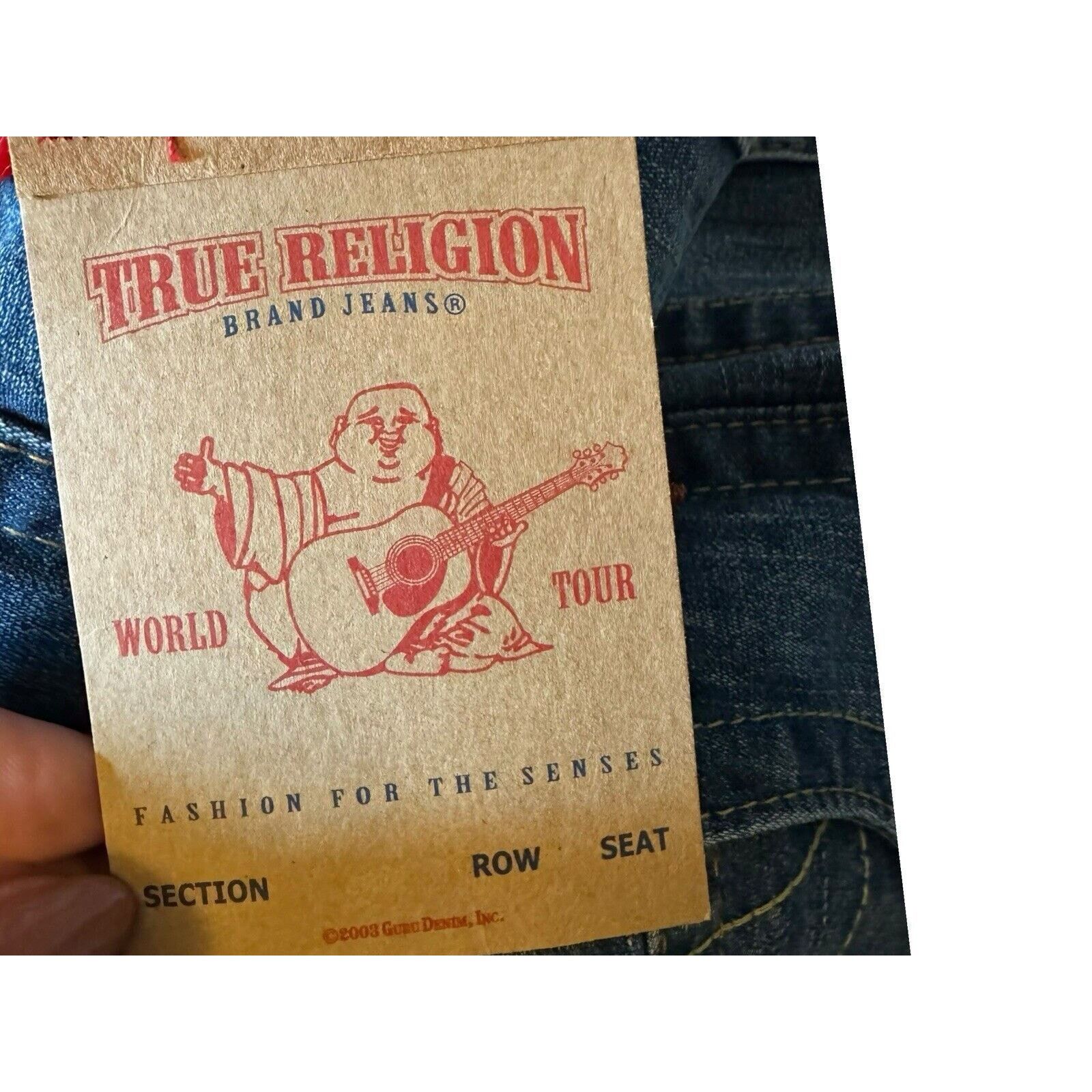True Religion TRUE RELIGION NEW Ricky Relaxed Straights Men’s Jeans Size US 36 / EU 52 - 10 Thumbnail