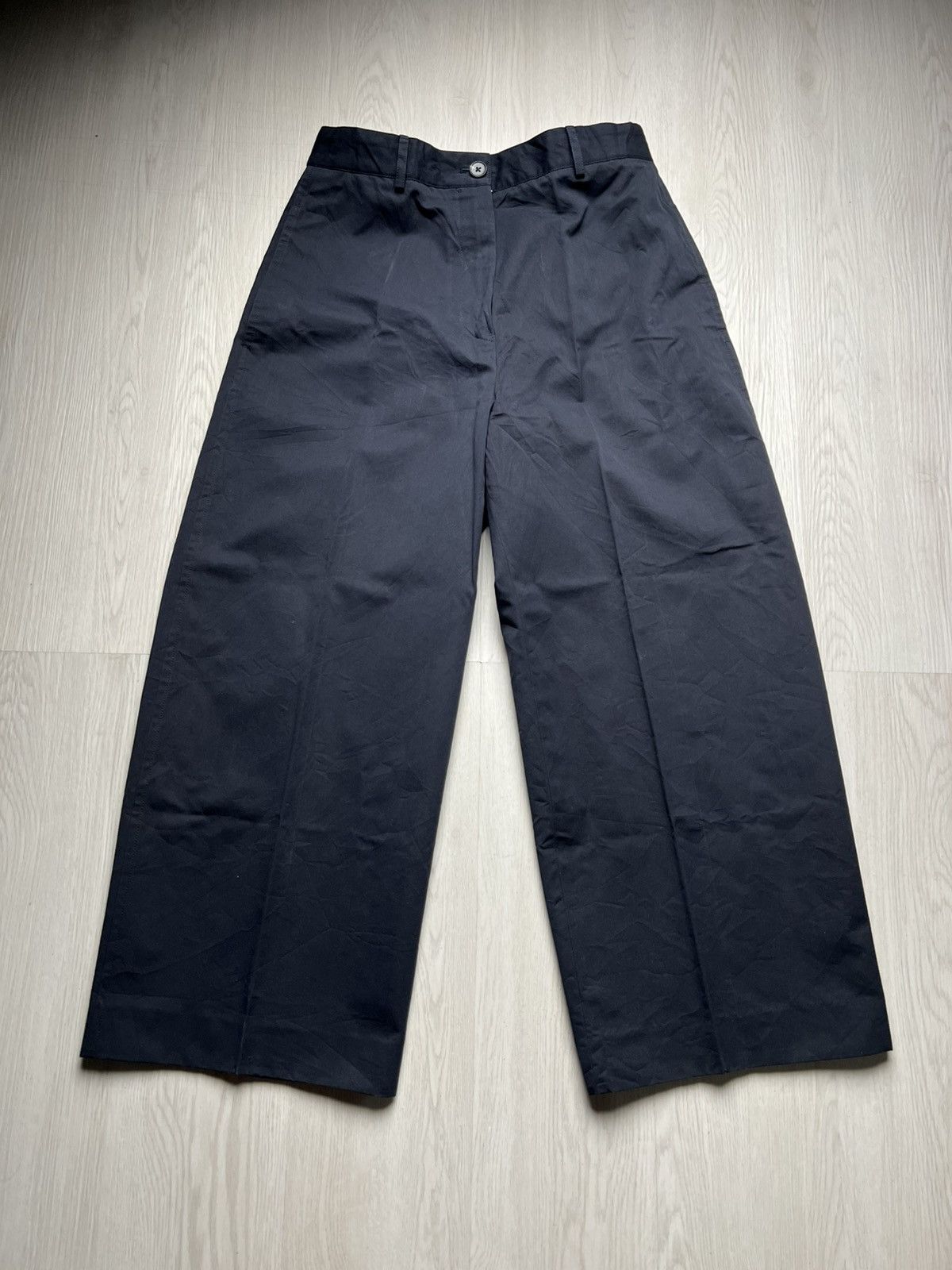 Jil Sander 2020 Jil Sander Wide Leg Pants Size US 28 / EU 44 - 1 Thumbnail