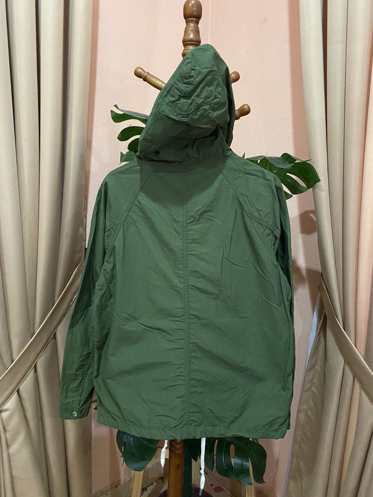Ships Jet Blue SHIPS JET BLUE Green Hooded Jacket – Medium – Cotton & Nylon Size US M / EU 48-50 / 2 - 4 Thumbnail
