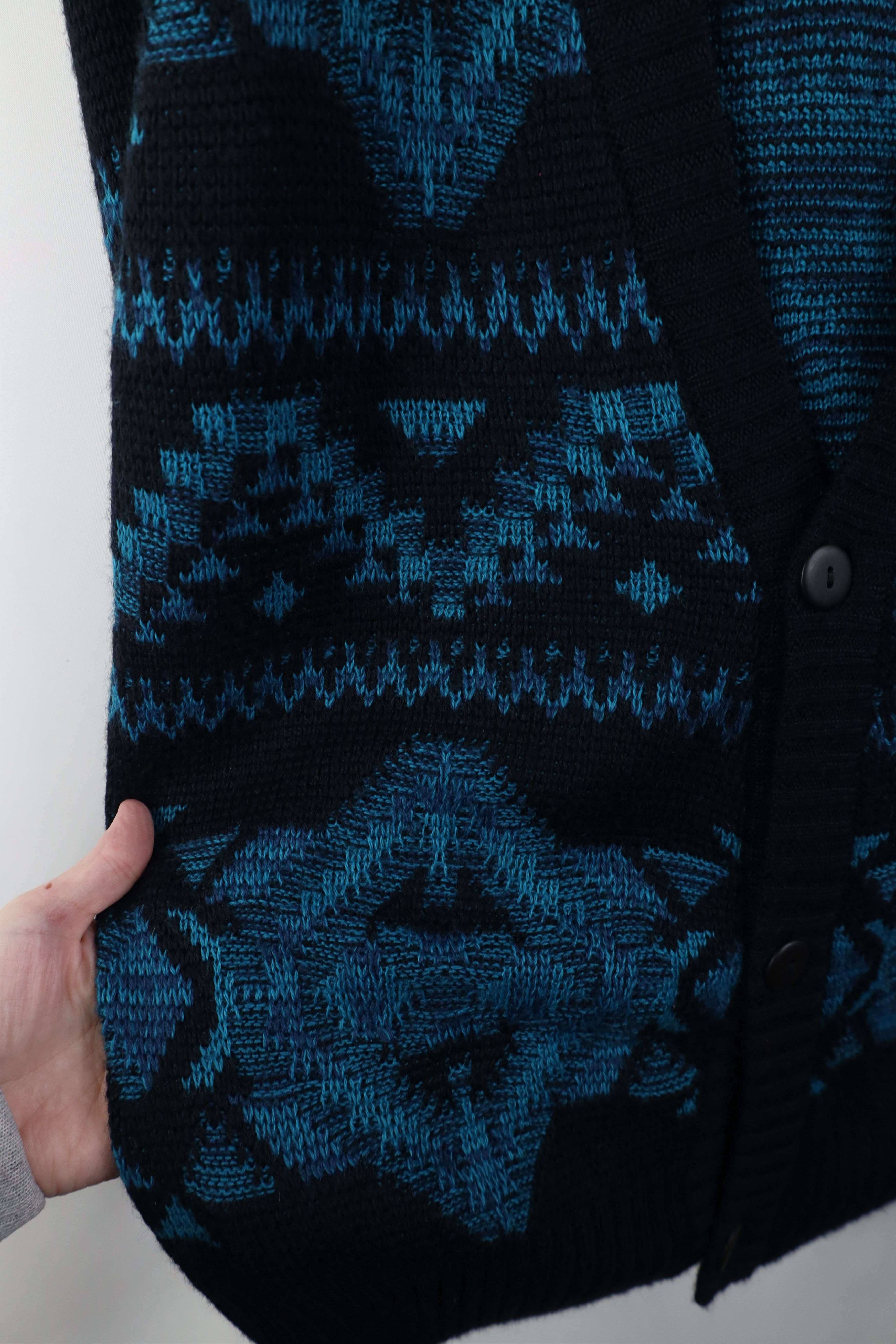 Vintage Vintage 90s Streetwear Southwestern Geometric Knit Sweater Size US XL / EU 56 / 4 - 5 Thumbnail