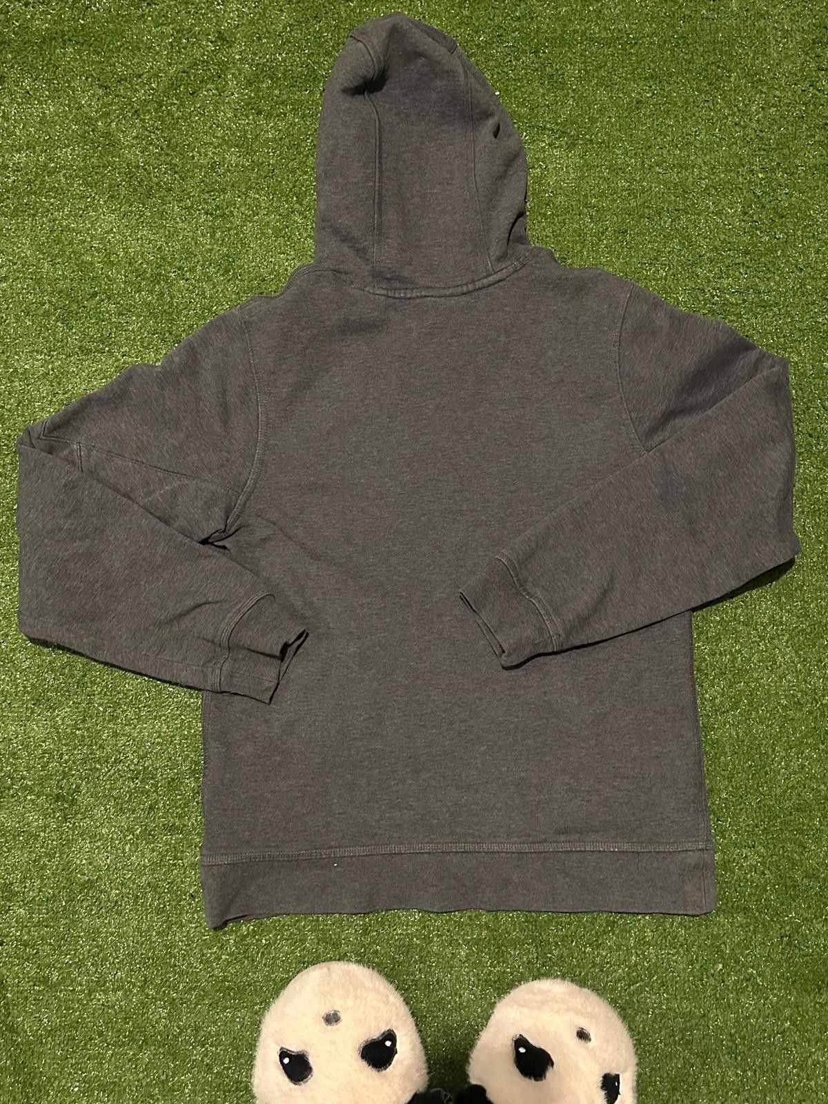 Nike Nike Air Men's Hoodie Sweatshirt Charcoal Gray Size US M / EU 48-50 / 2 - 2 Thumbnail