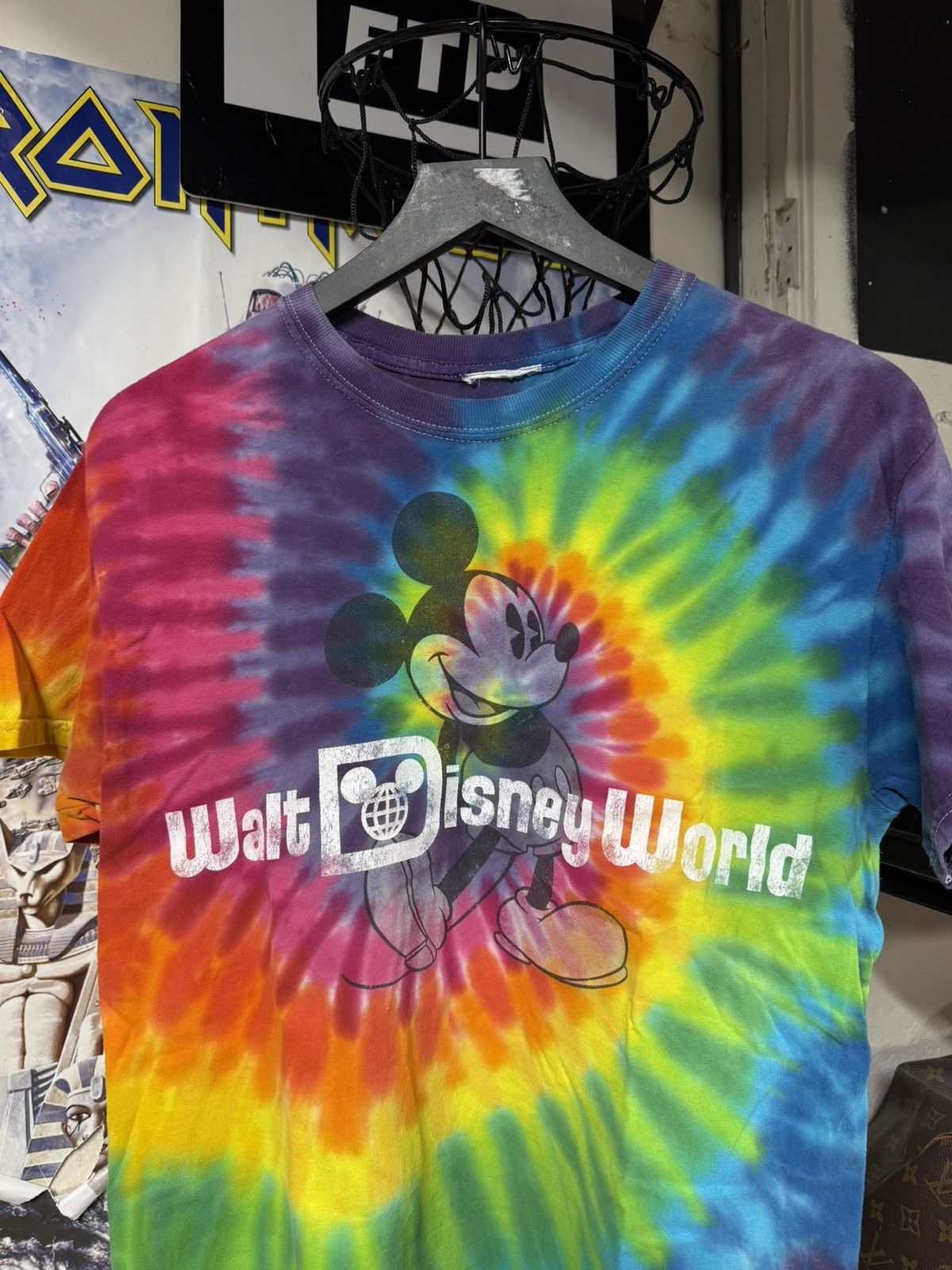 Vintage Vintage Disney Mickey Tiedye T-Shirt Adult Size Medium Size US M / EU 48-50 / 2 - 2 Thumbnail