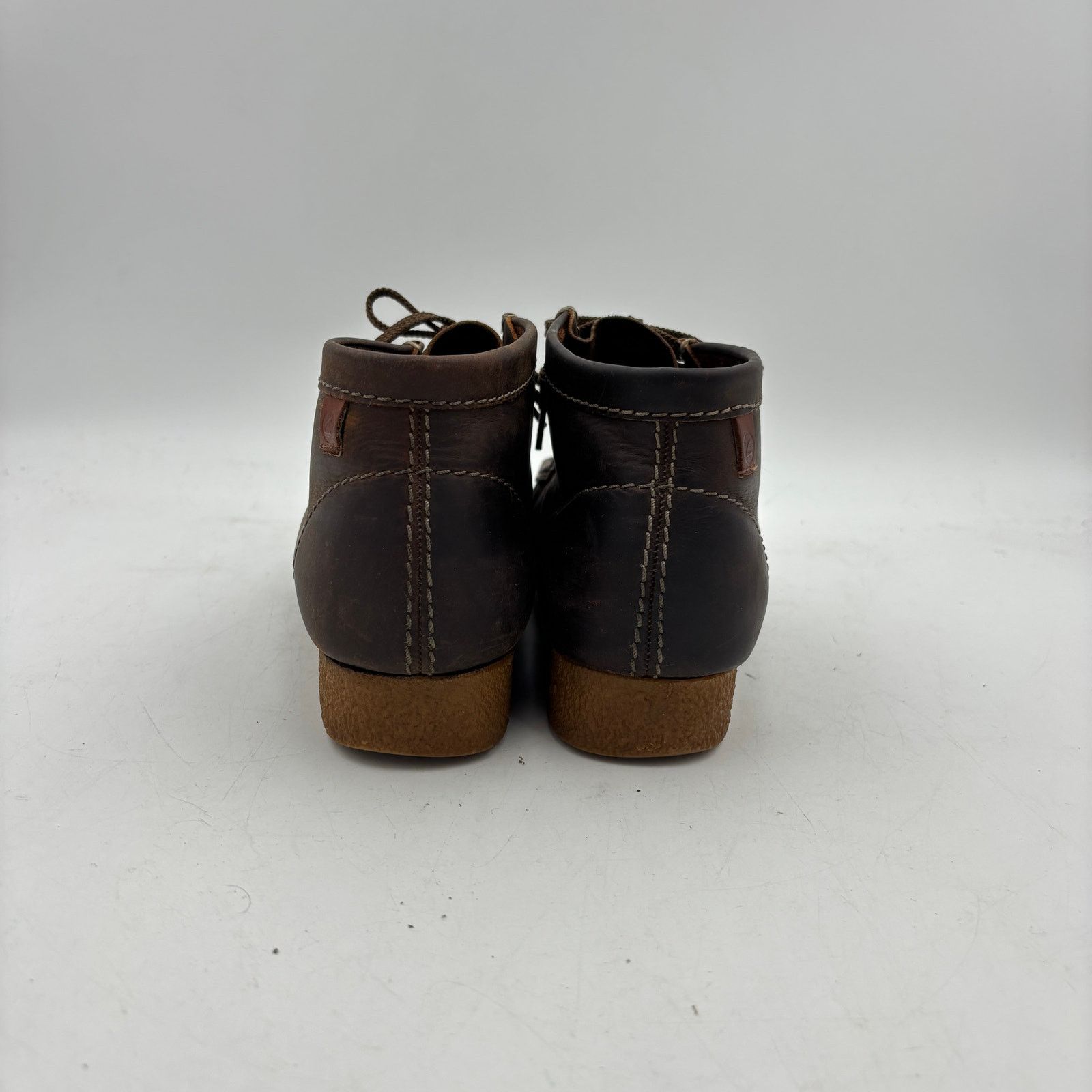 Clarks Clarks Shacre Boots Men's 10.5M Brown Leather Chukka Boots Size US 10.5 / EU 43-44 - 4 Thumbnail
