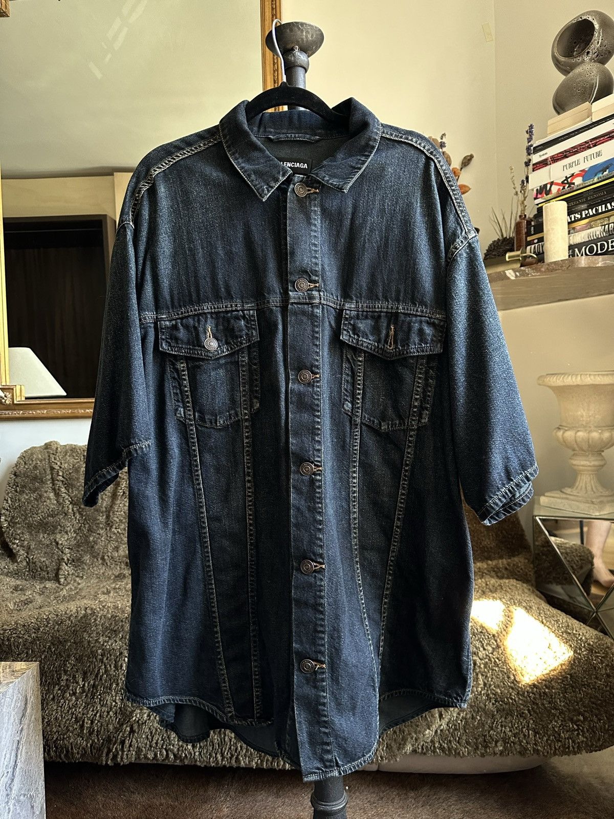 image of Balenciaga in Denim, Men's (Size Small)