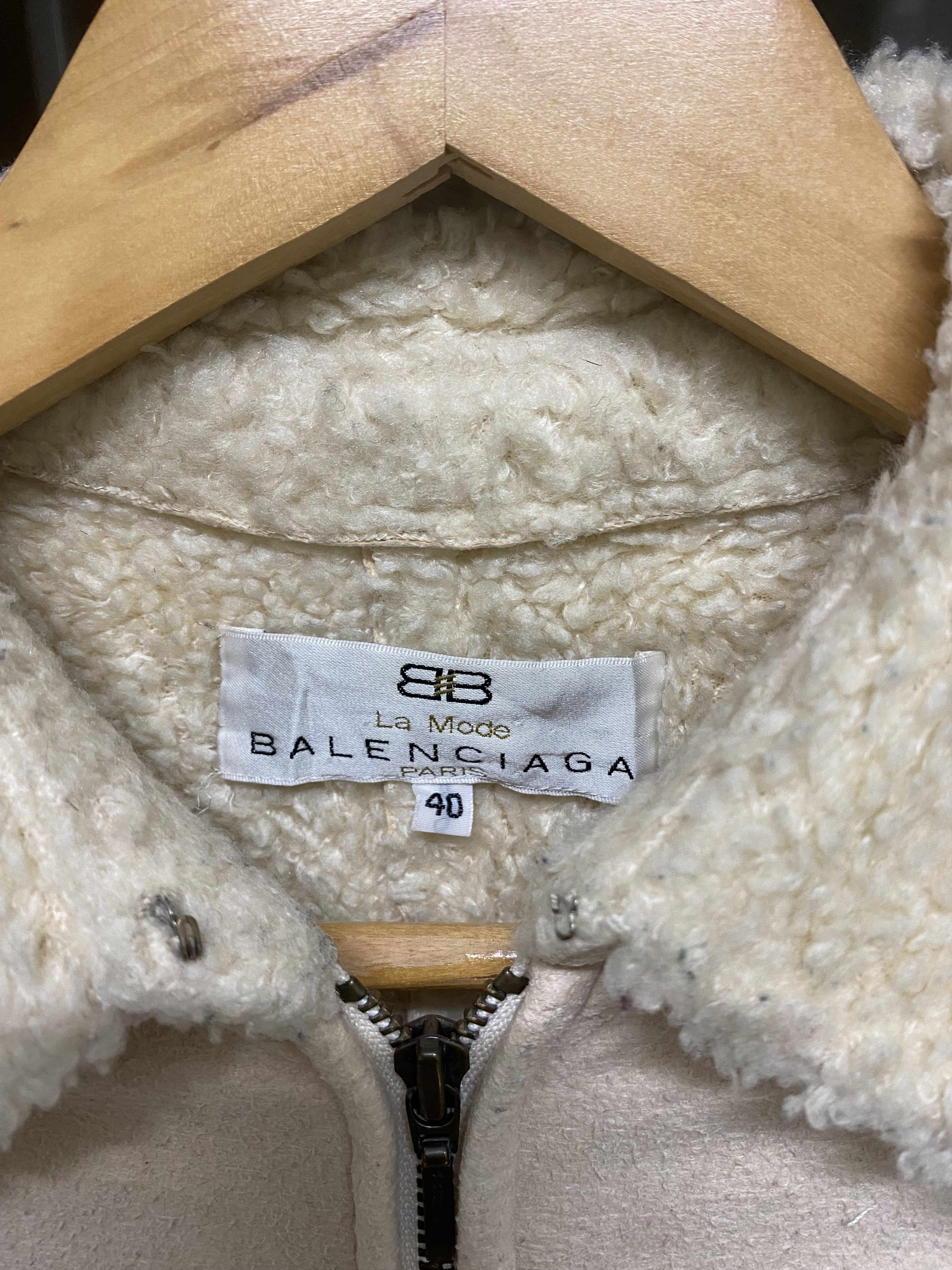 Balenciaga Balenciaga Deep Fleece Long Coat Size S / US 4 / IT 40 - 6 Thumbnail