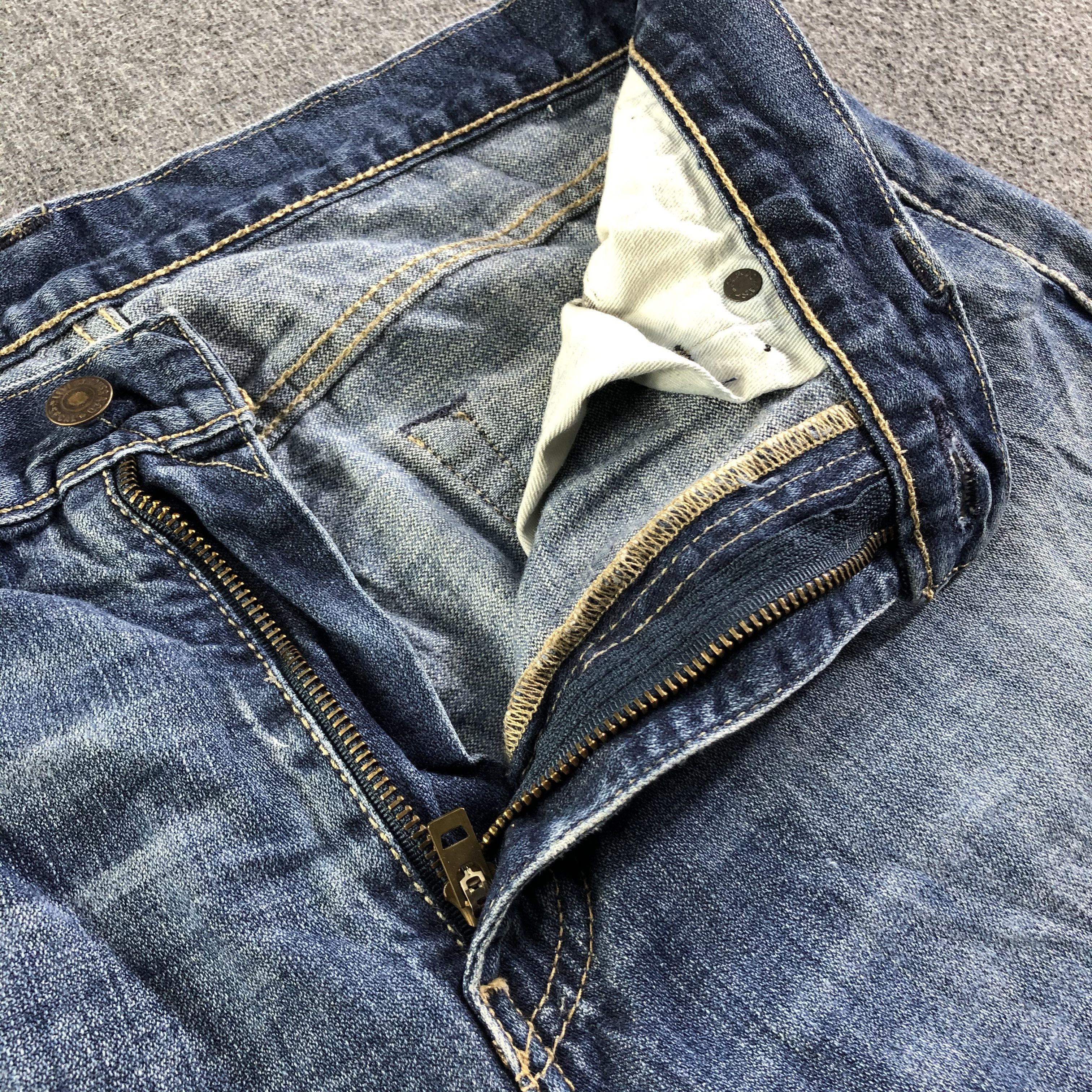 Levi's Vintage Blue Wash Levis 508 Jeans-J4256 Size US 33 - 8 Thumbnail