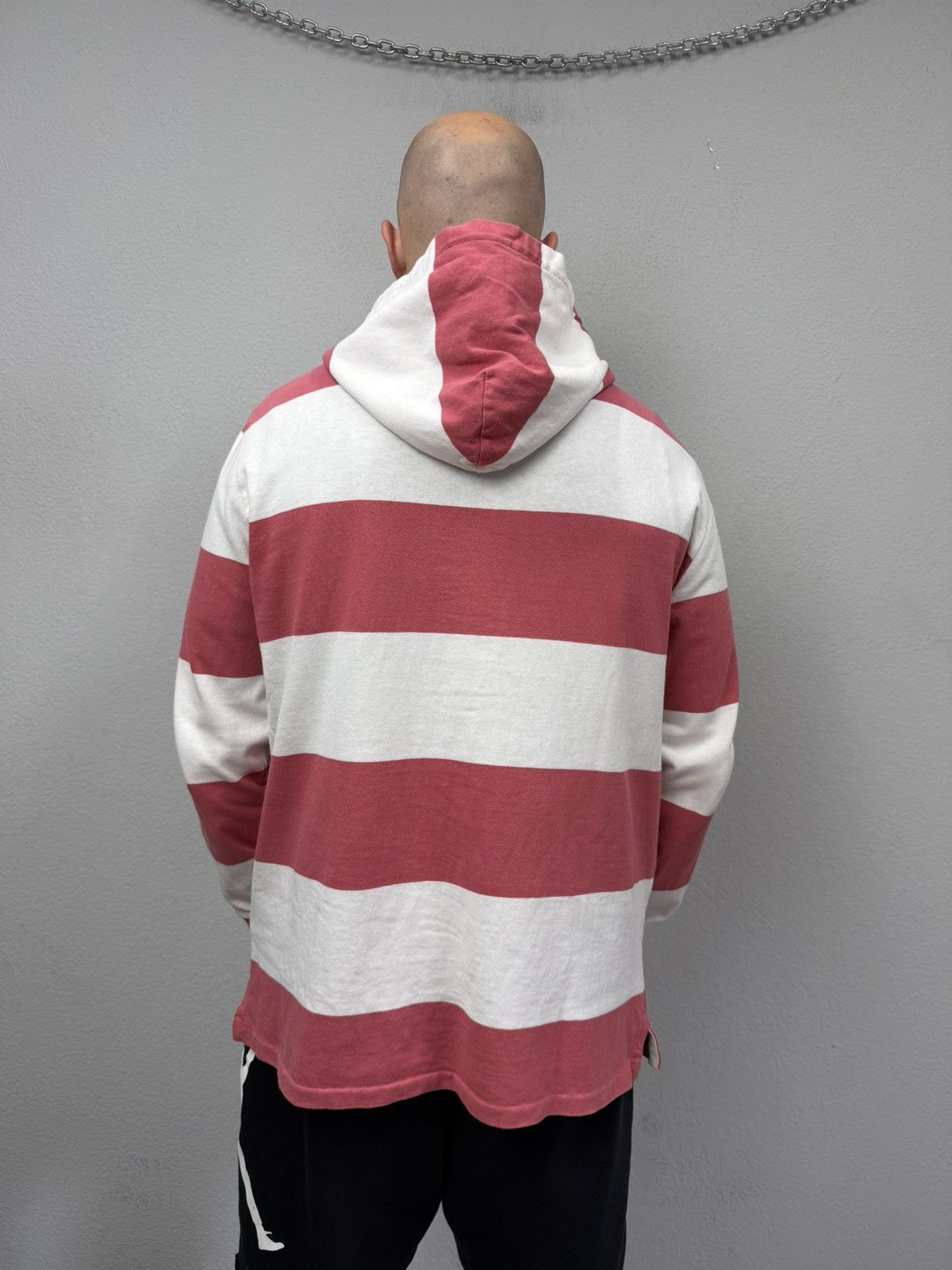 Polo Ralph Lauren Vintage Polo Ralph Lauren Rugby Striped Y2K Long Sleeve Size US L / EU 52-54 / 3 - 4 Thumbnail