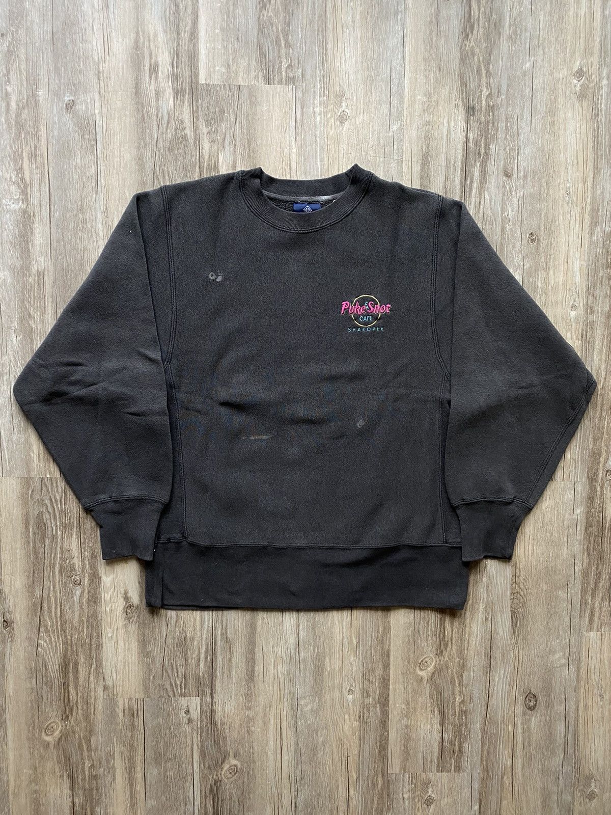 Vintage 90s Hard Rock Cafe Parody Crewneck Puke and Snot Cafe | Grailed