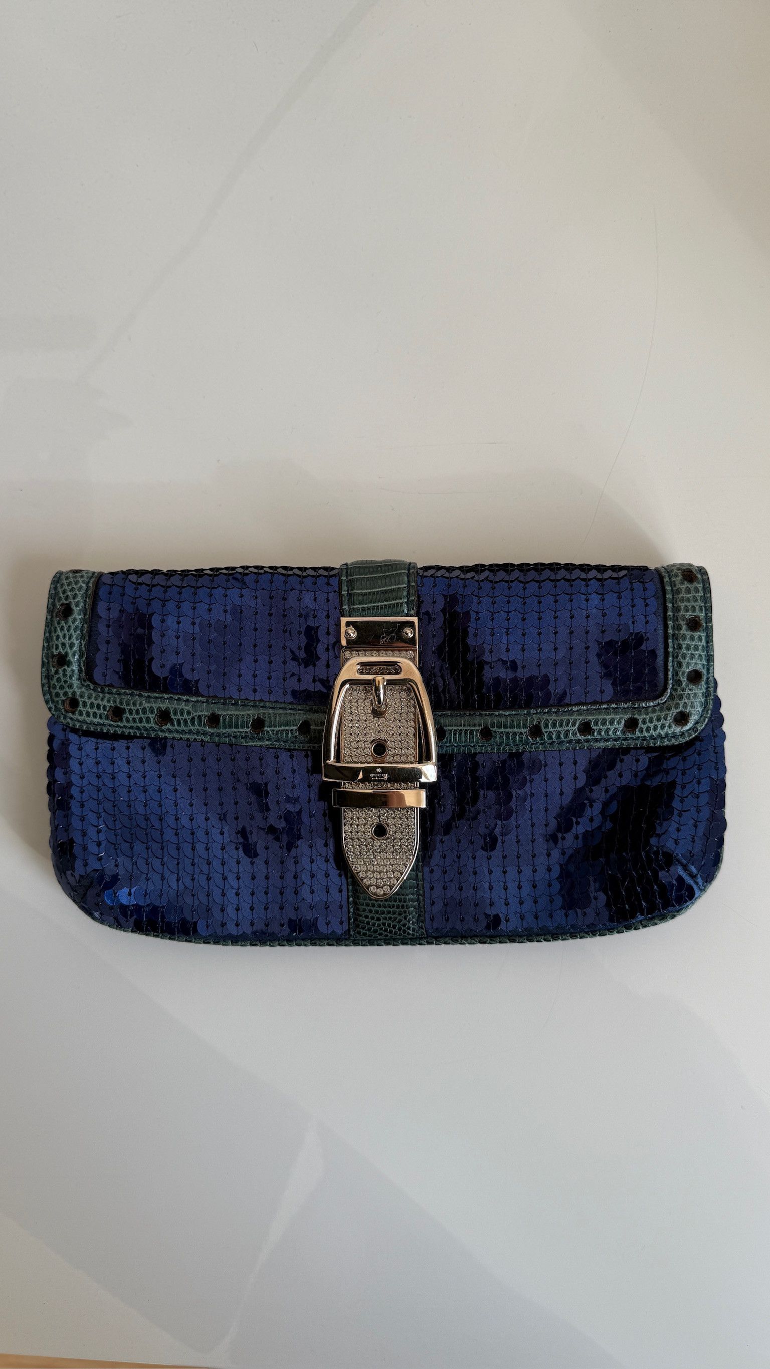 Gucci Gucci Lizard Clutch Vintage Size ONE SIZE - 1 Thumbnail