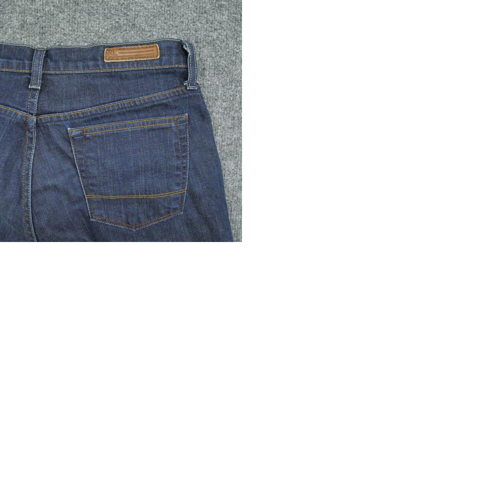 Polo Ralph Lauren Polo Ralph Lauren Jeans Womens 8 Bootcut 32x32 Blue Denim 5-Pocket Distressed Classic Vintage Ladies Pants Size 24" / US 00 / IT 34 - 9 Thumbnail