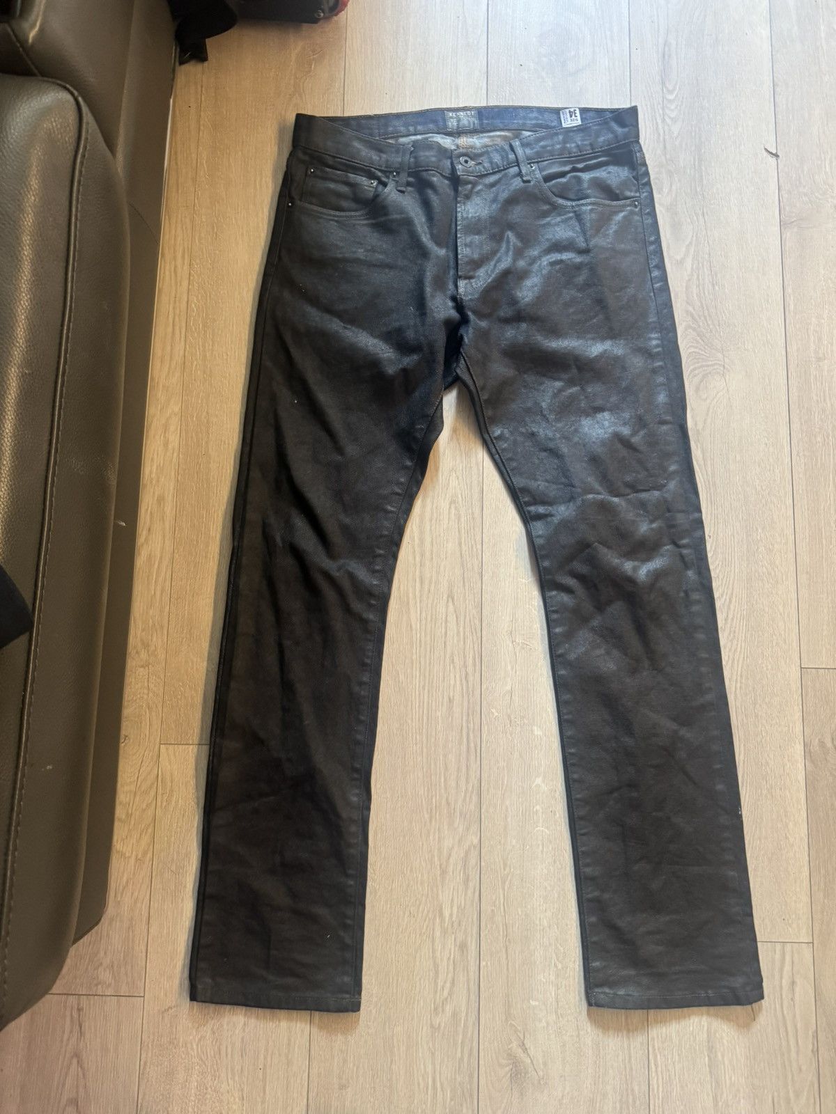 Other Kennedy Denim Co. “1800” Waxed Denim Size US 34 / EU 50 - 1 Thumbnail