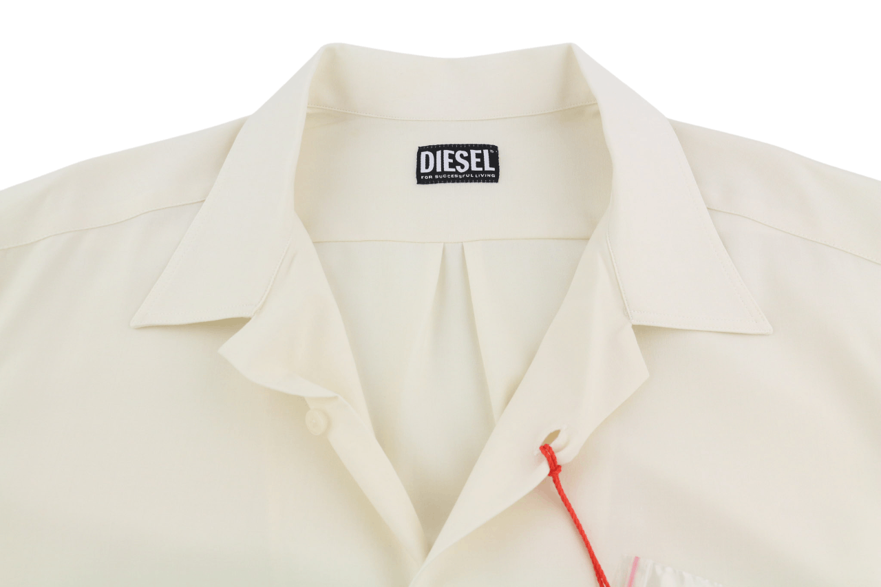 Diesel S-WOOLY L Wool Blend Notched Light 40538 Size US L / EU 52-54 / 3 - 4 Thumbnail