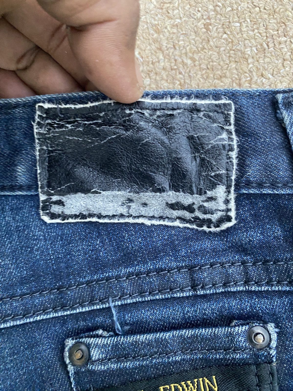 14th Addiction × Edwin × Vintage Vintage edwin xvs skinny denim Size US 30 / EU 46 - 21 Thumbnail
