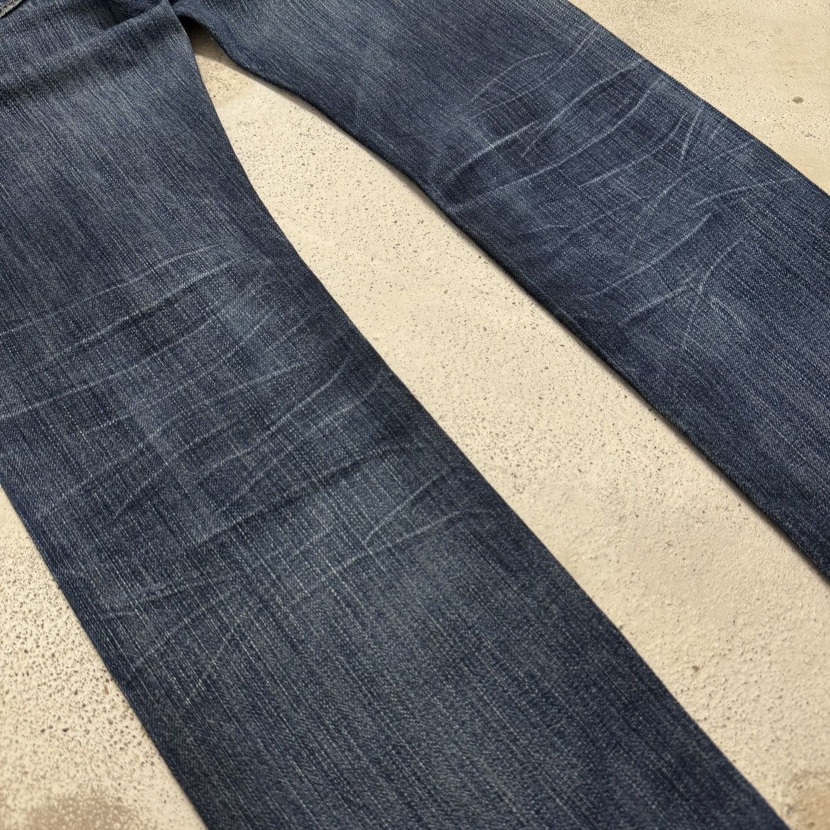Levi's Levis 505 Selvedge Slim Straight Distressed Denim Pants Size US 28 / EU 44 - 16 Thumbnail
