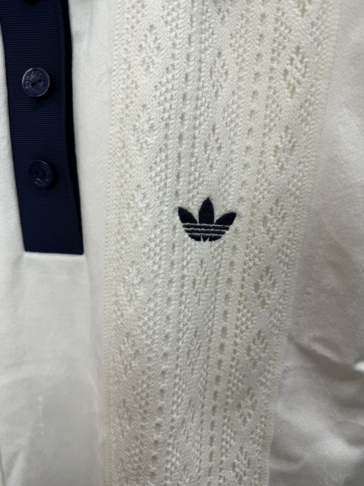 Adidas Adidas Winterised Longsleeve Soccer Jersey White Size M Size M / US 6-8 / IT 42-44 - 4 Thumbnail