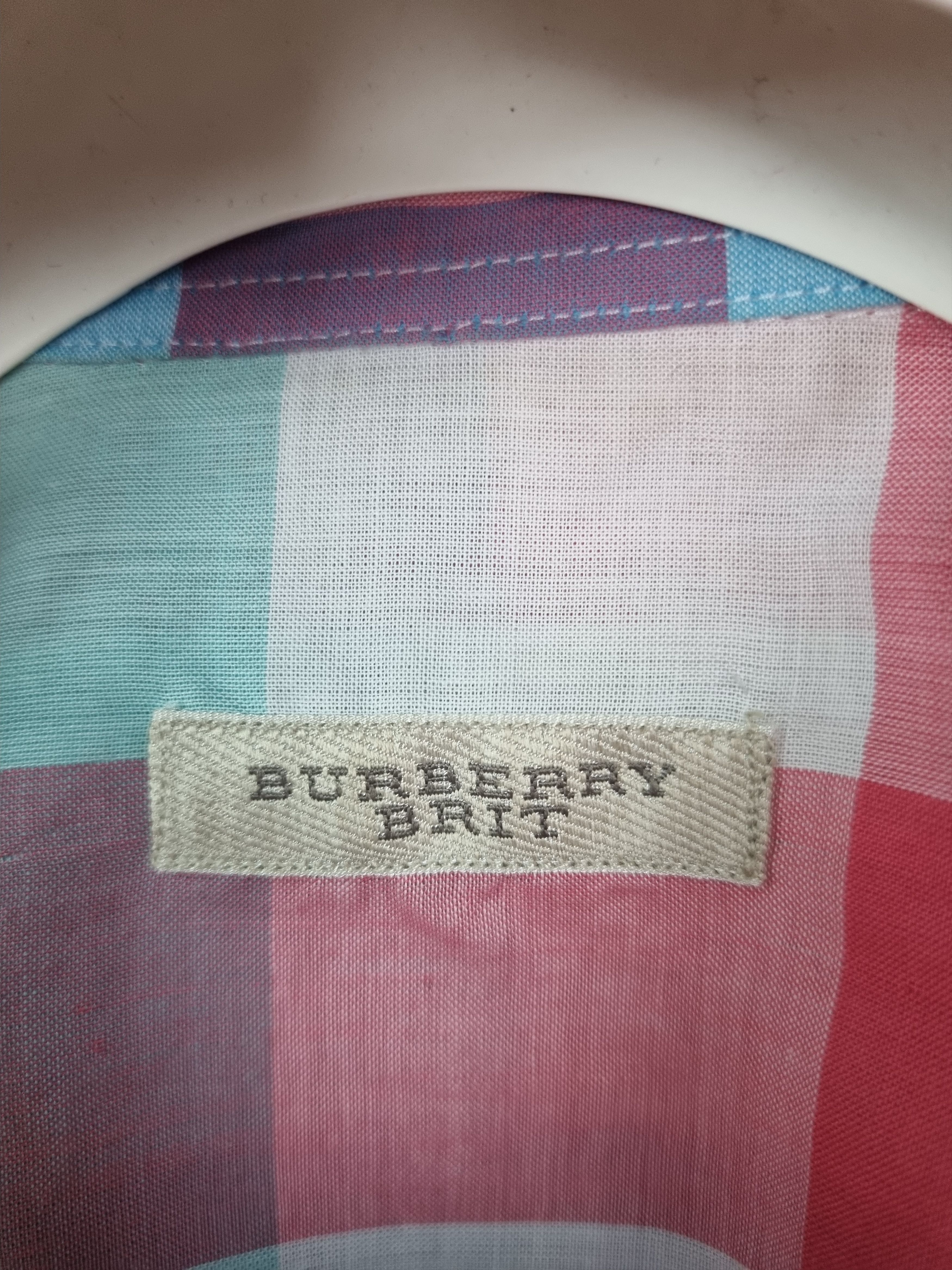 Burberry Burberry Very Light Plaid Shirt Size S / US 4 / IT 40 - 10 Thumbnail