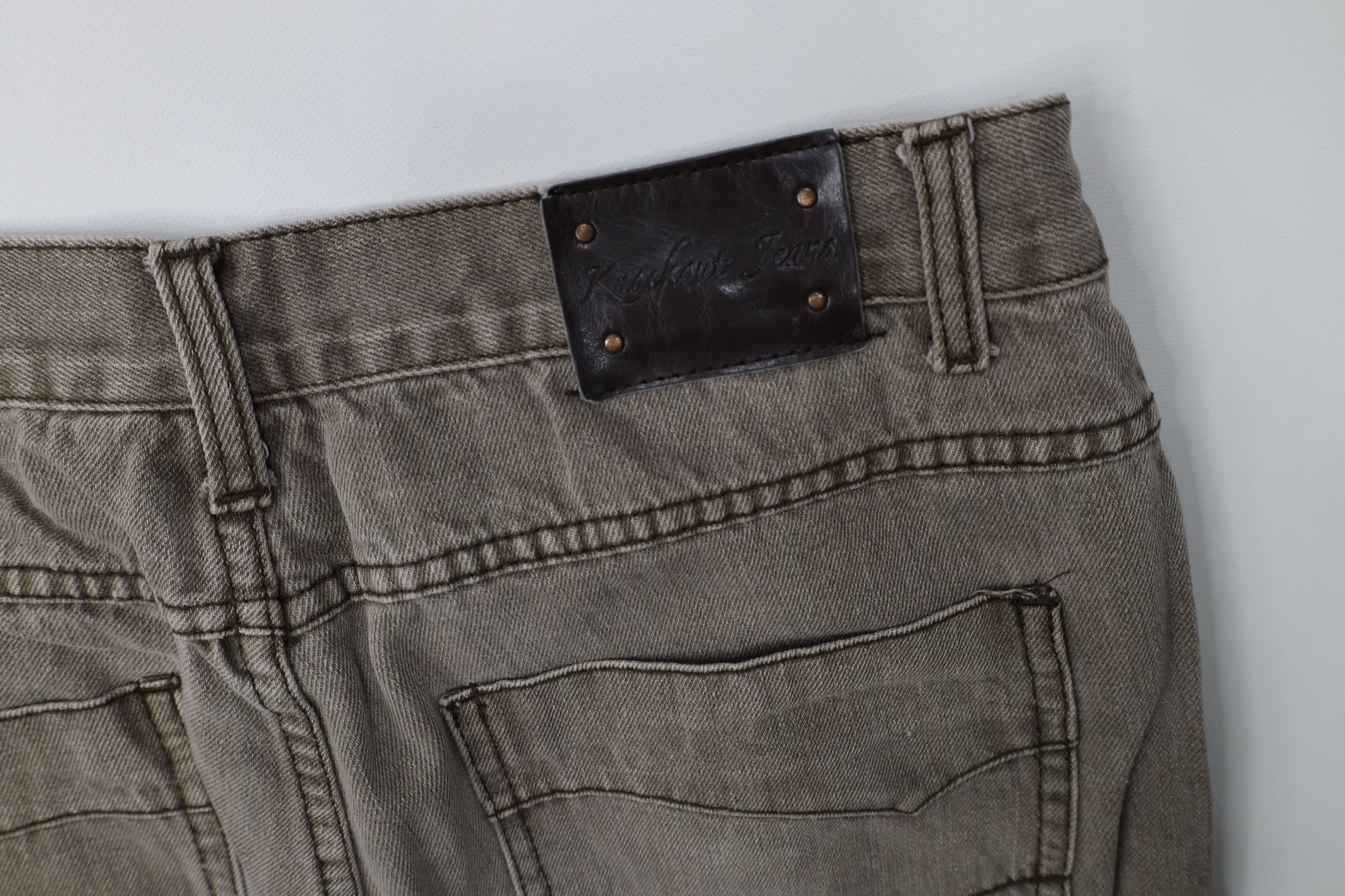 Vintage Vintage 90s Y2K Streetwear Baggy Wide Leg Denim Jeans Brown Size US 34 / EU 50 - 13 Thumbnail