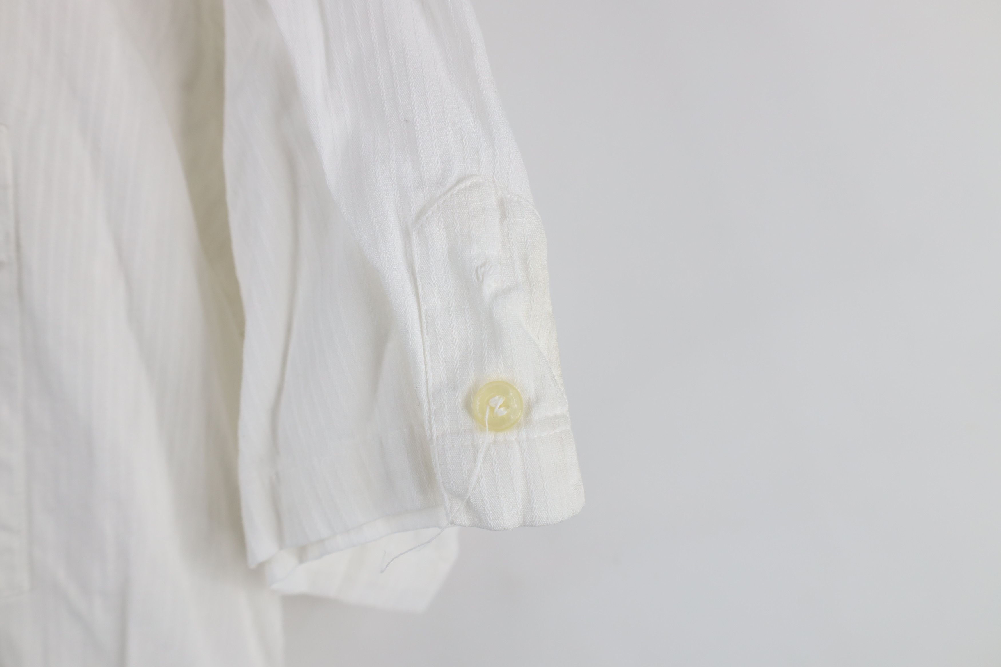 Vintage Vintage 50s 60s Streetwear Sheer Ribbed Button Shirt USA Size US M / EU 48-50 / 2 - 4 Thumbnail