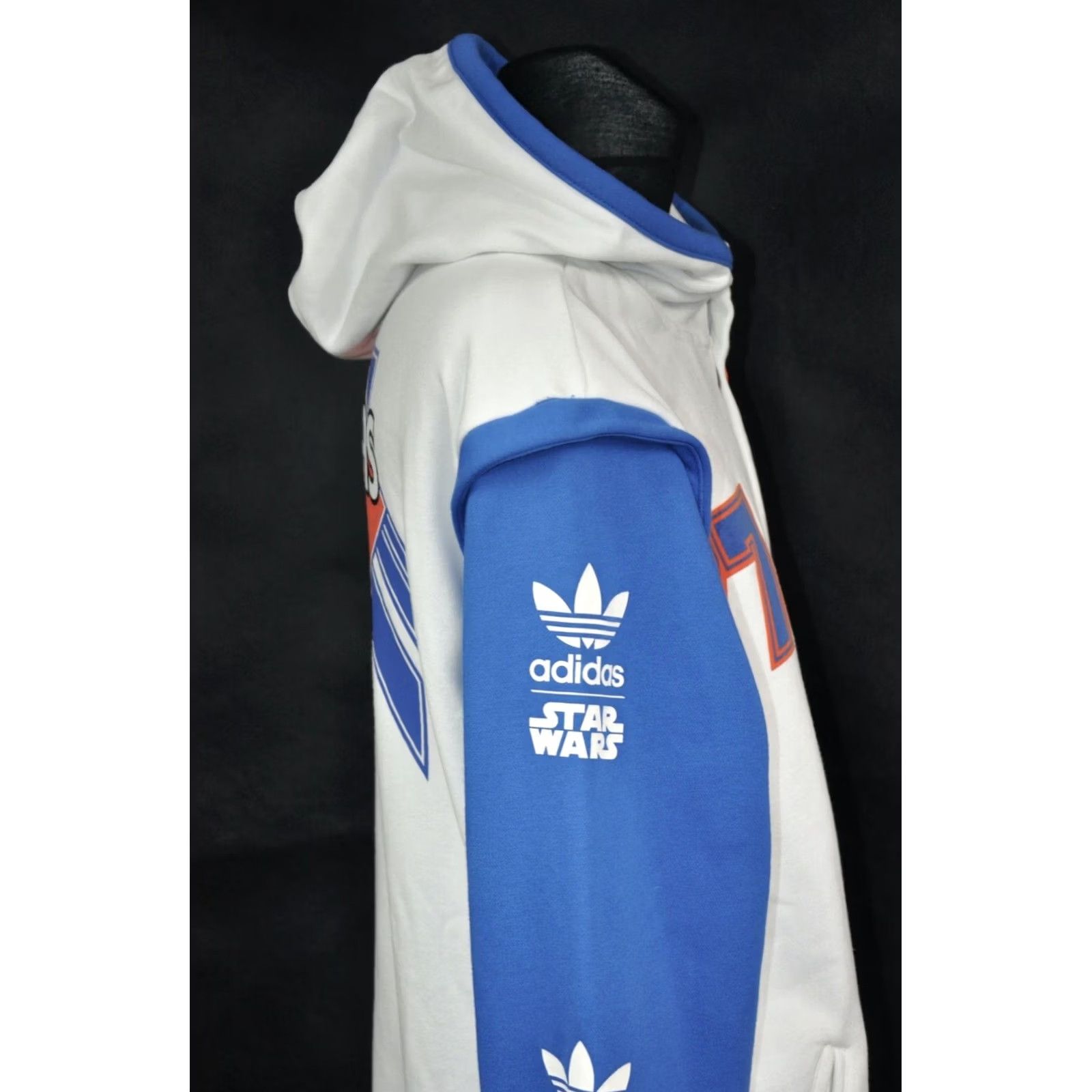 Adidas ADIDAS x STAR WARS Stormtrooper Hoodie Jacket Men XL Sweatshirt Pullover Vintage No Size US XL / EU 56 / 4 - 3 Thumbnail
