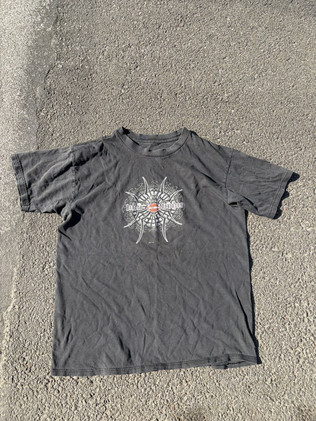 Harley Davidson Harley Davidson 2000s Spider Tee Size US L / EU 52-54 / 3 - 1 Thumbnail