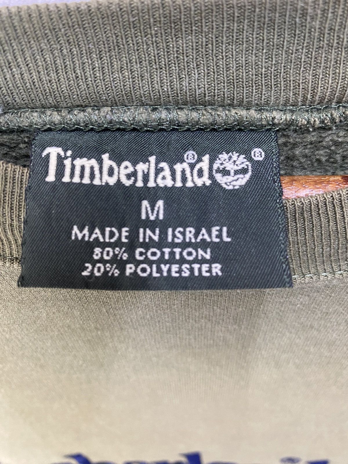 Timberland Vintage Timberland Sweatshirt Spellout Sun Faded Size M Size US M / EU 48-50 / 2 - 11 Thumbnail