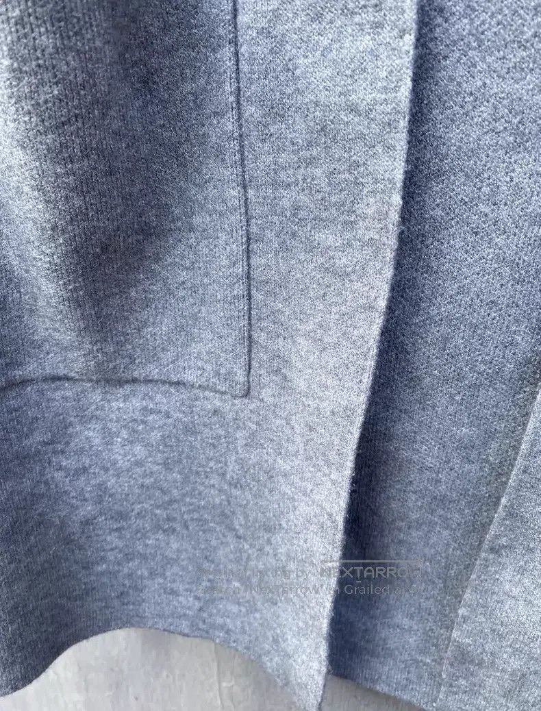 Ann Demeulemeester Ann Demeulemeester Grey Loose Wool Cardigan Jacket Size M / US 6-8 / IT 42-44 - 6 Thumbnail