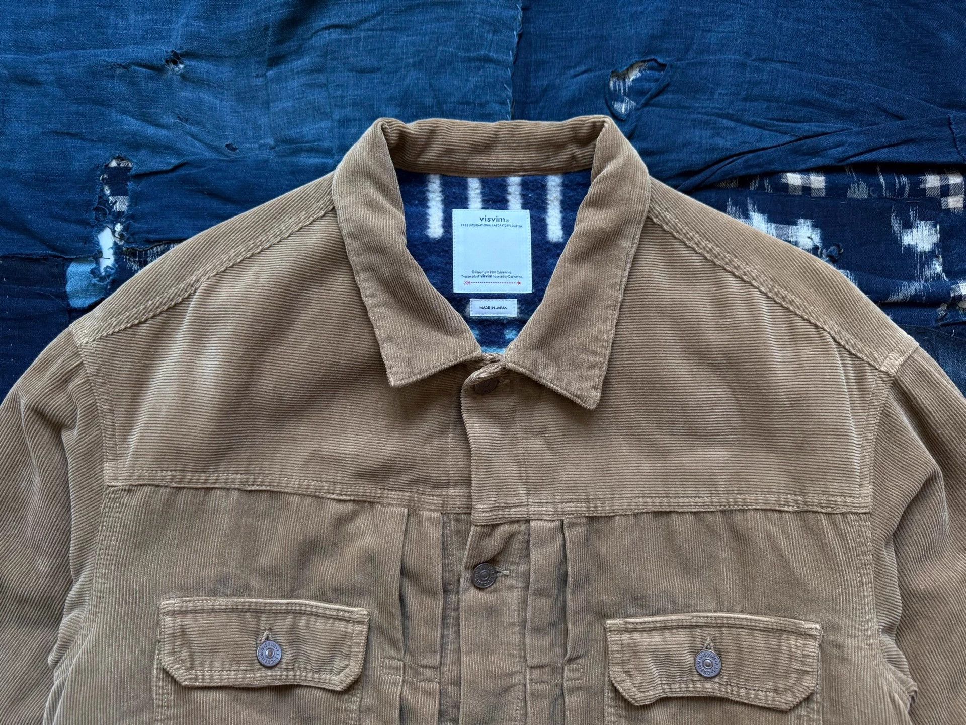 Visvim VISVIM 23AW 101XX Cords Rug Cloth Jacket Beige 3 Size US M / EU 48-50 / 2 - 7 Thumbnail