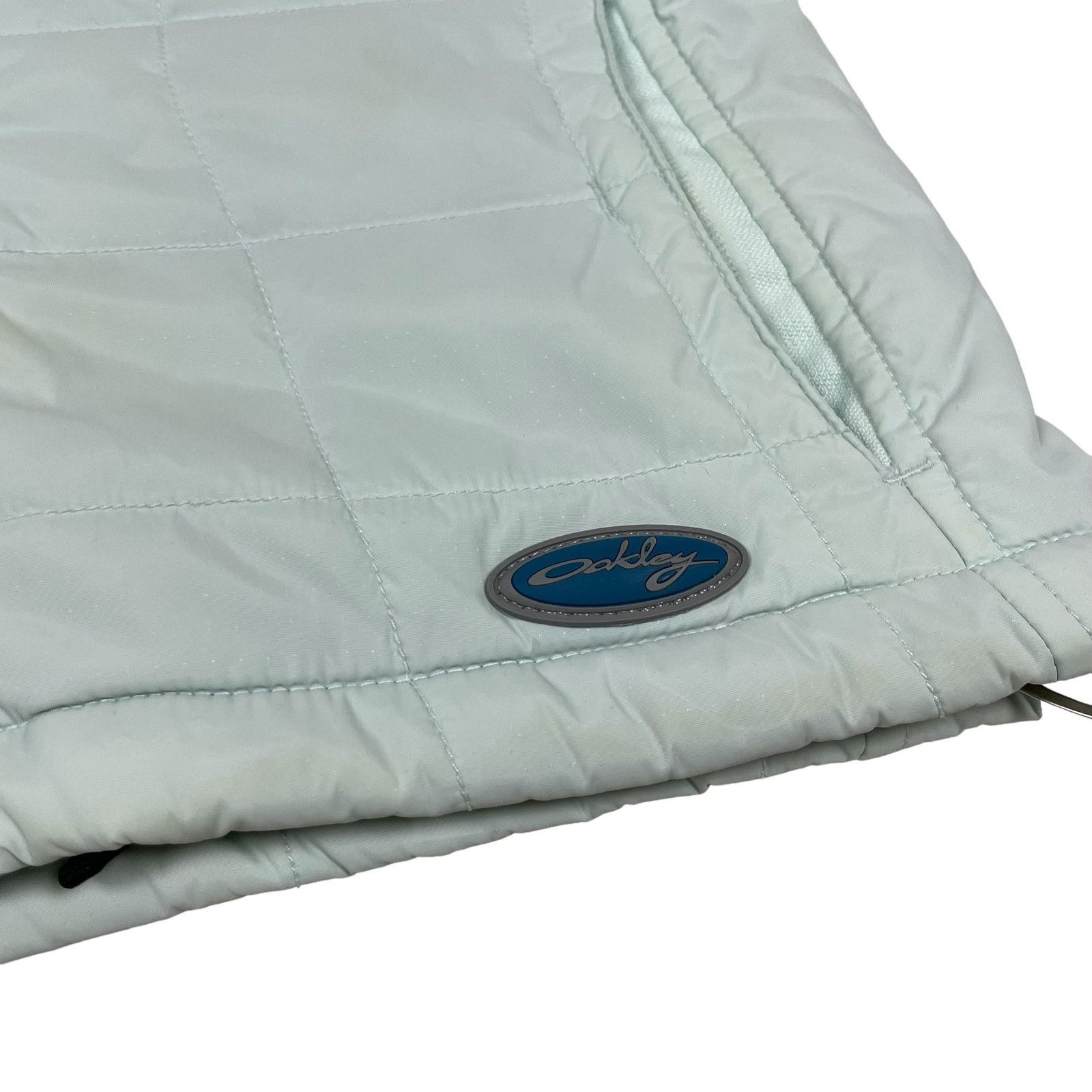 Oakley × Vintage Oakley Womens Blue Pockets Mock-Neck Full-Zip Puffer Vest XS Size XS / US 0-2 / IT 36-38 - 3 Thumbnail