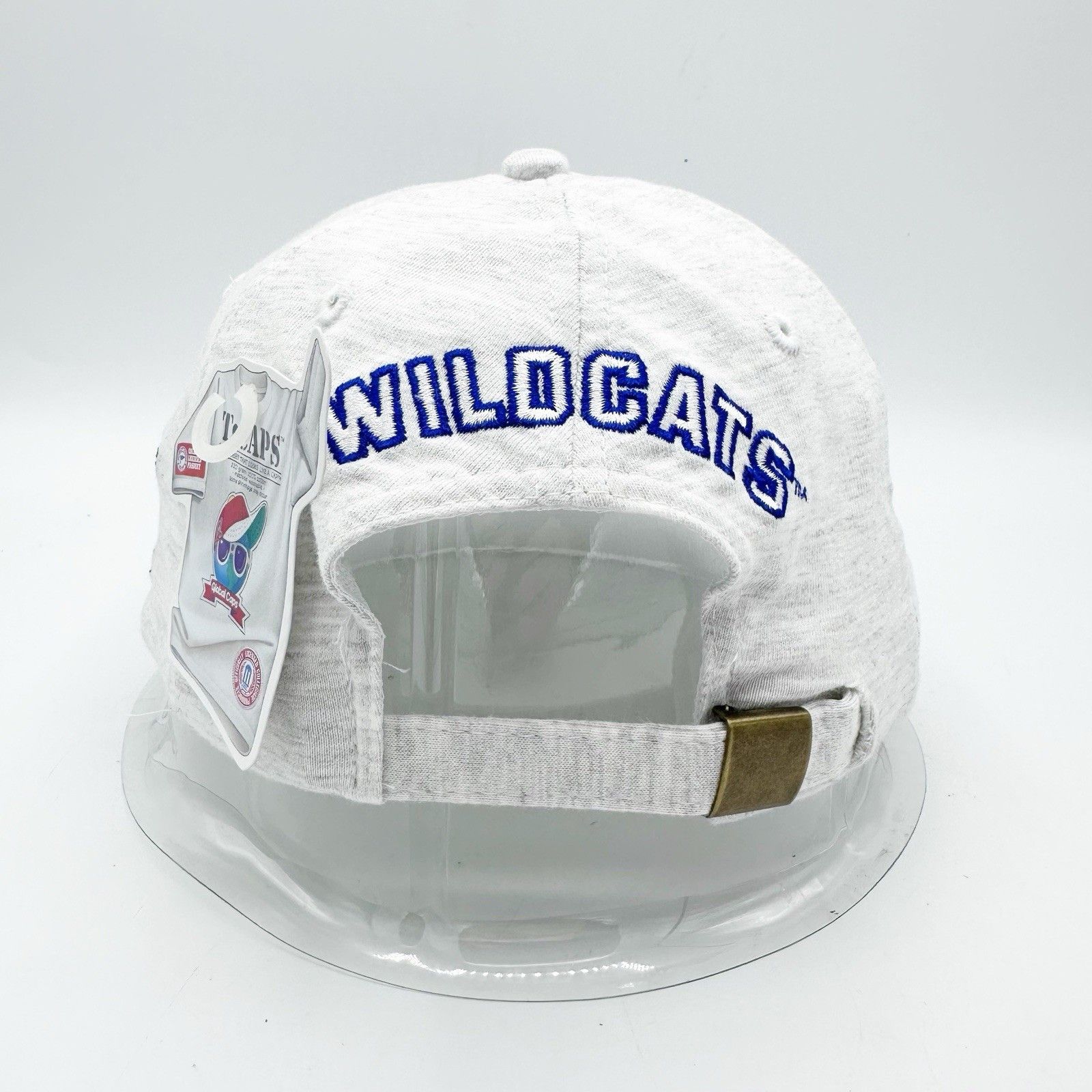 Vintage VTG 90s Property Of Kentucky Wildcats Athletic Strapback Hat Size ONE SIZE - 5 Thumbnail