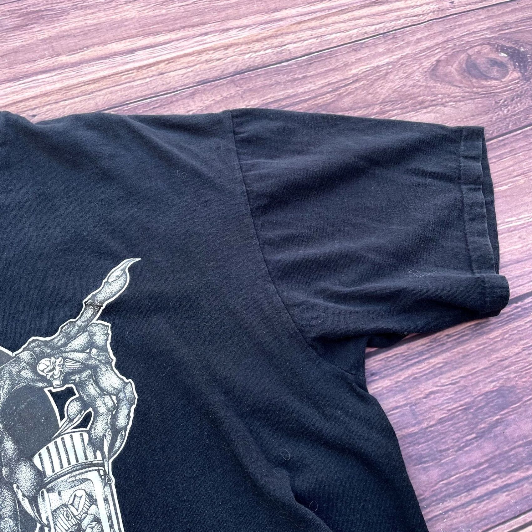 Vintage VINTAGE Belton T-Shirt Short Sleeve Crew Neck 90s Black XL Men Shirt Top2botm Graffiti Airbrush - 1 Of 1 Hip Hop Tribal Gear Size US XL / EU 56 / 4 - 5 Thumbnail