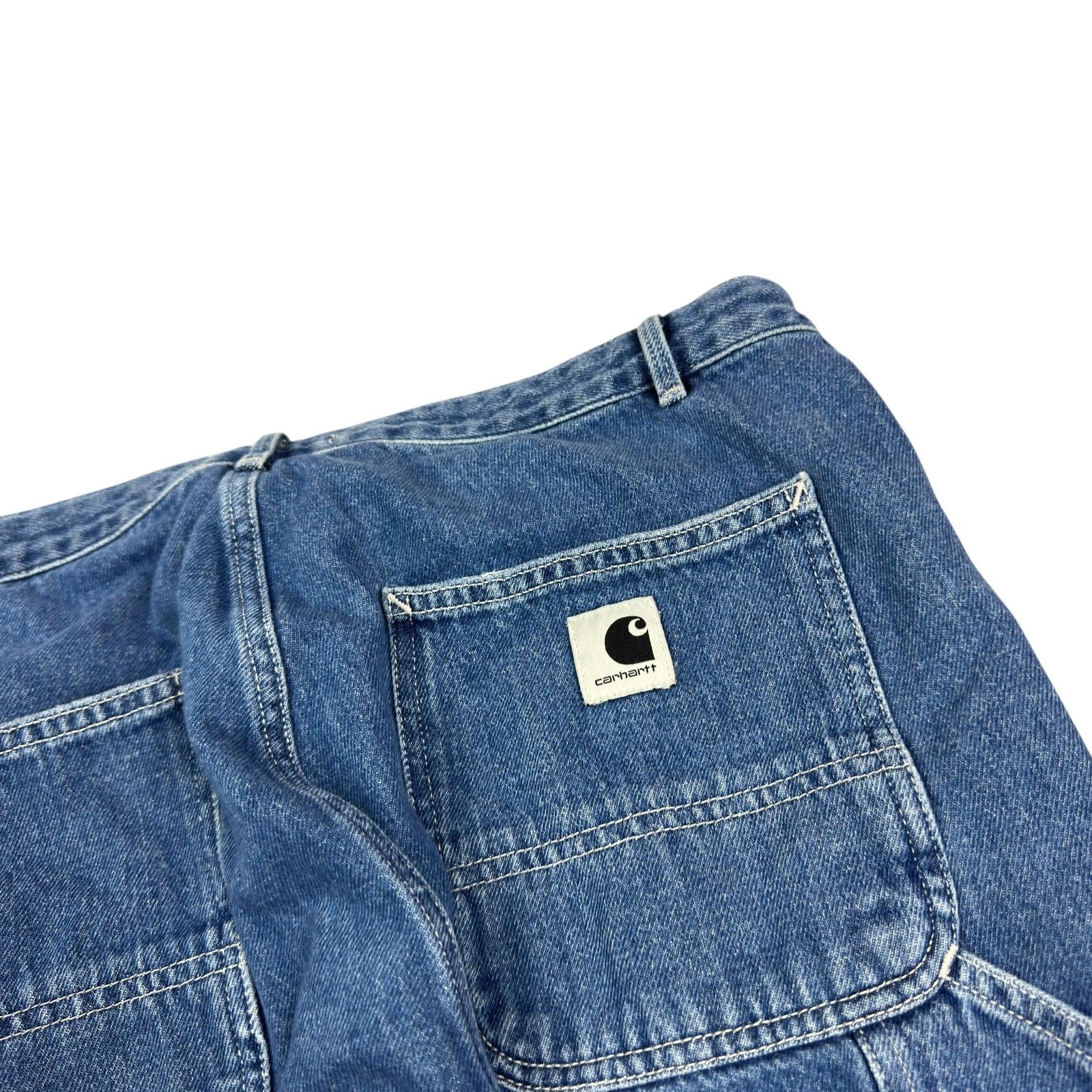 Carhartt Carhartt WIP Mens Blue Straight RW/Relaxed Pierce Pants 32 Size US 32 / EU 48 - 3 Thumbnail