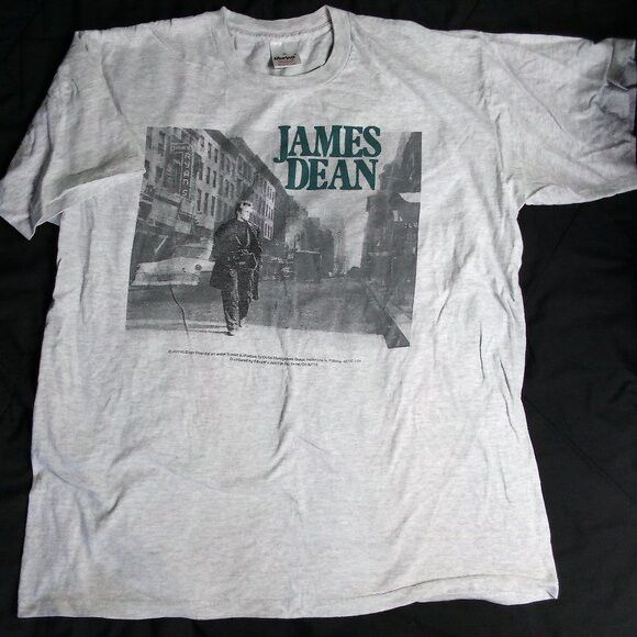 Other Vintage 90s James Dean T-Shirt Size US XL / EU 56 / 4 - 2 Thumbnail