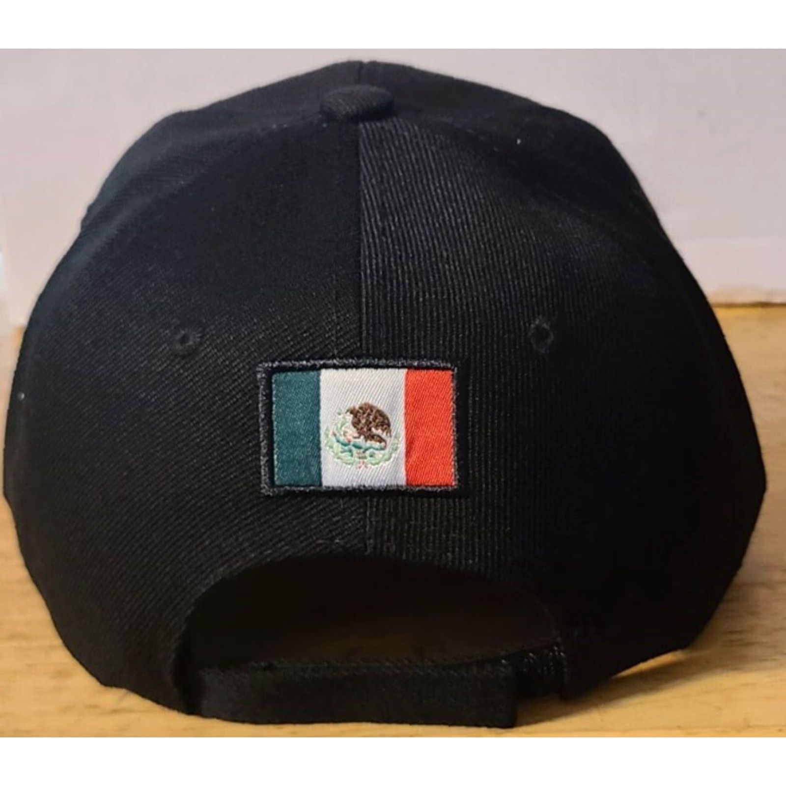 Vintage VINTAGE Mexico Mexican Flag Baseball Cap Men's Adjustable Black 2022 Size ONE SIZE - 2 Thumbnail