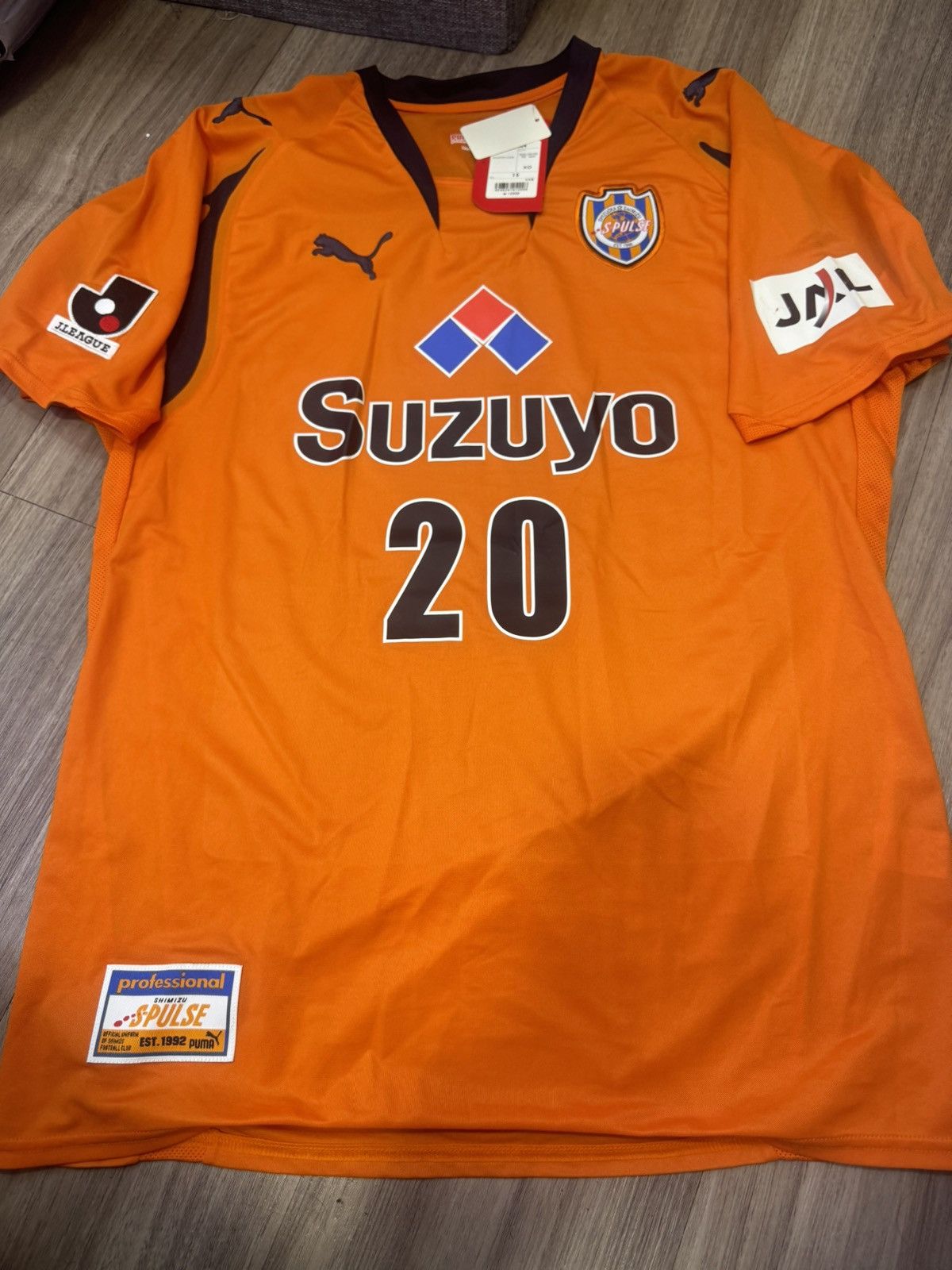 Puma S-pulse 2007 home shirt #20 Nishizawa (Bnwt) Size US M / EU 48-50 / 2 - 1 Thumbnail
