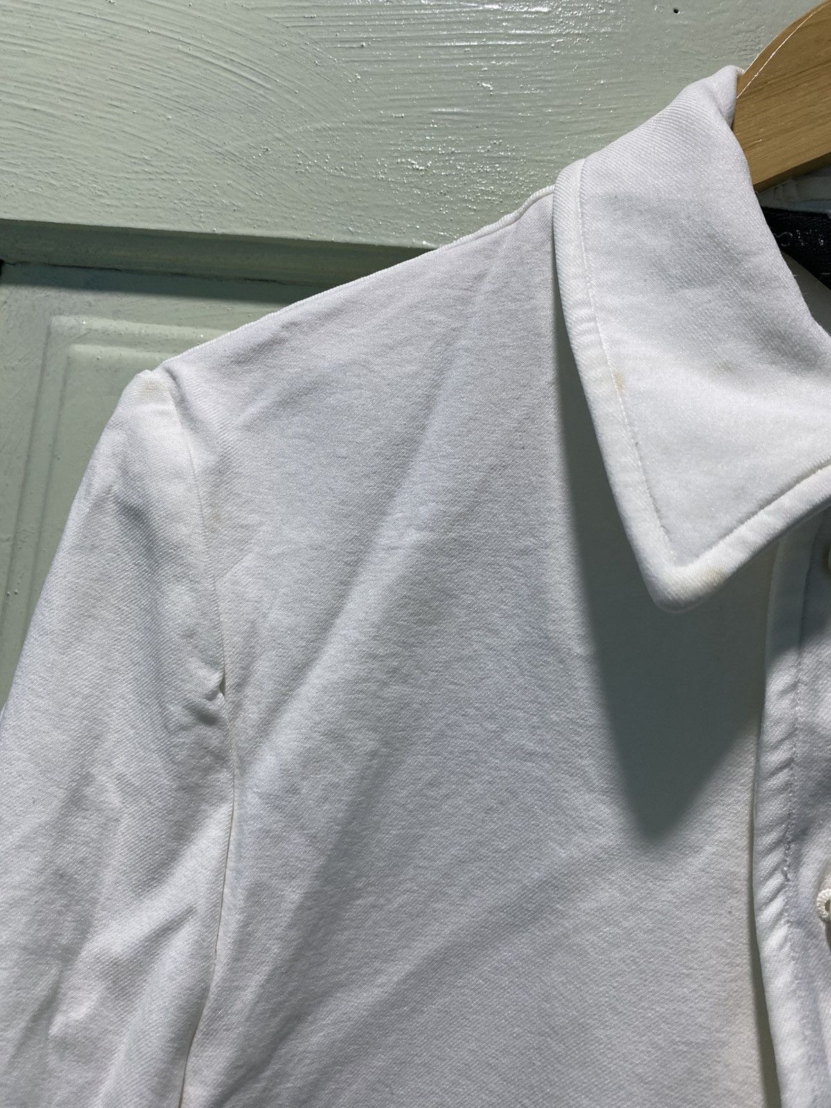 Comme des Garcons Homme Plus SS99 COMME des GARCONS Frill Period Polyester Shrunken Jcket Size US M / EU 48-50 / 2 - 7 Thumbnail