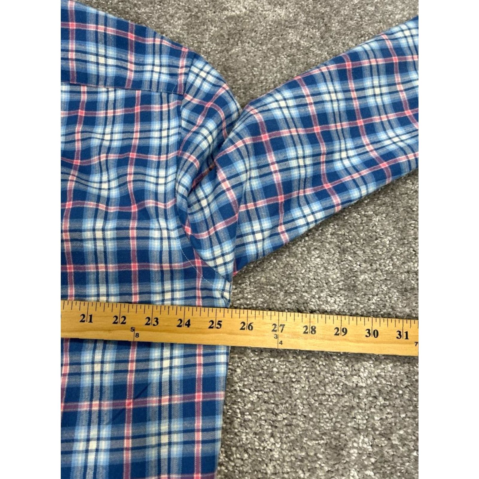 Vineyard Vines Vineyard Vines Tucker Shirt Mens XL Blue Plaid Button Up Size US XL / EU 56 / 4 - 6 Thumbnail
