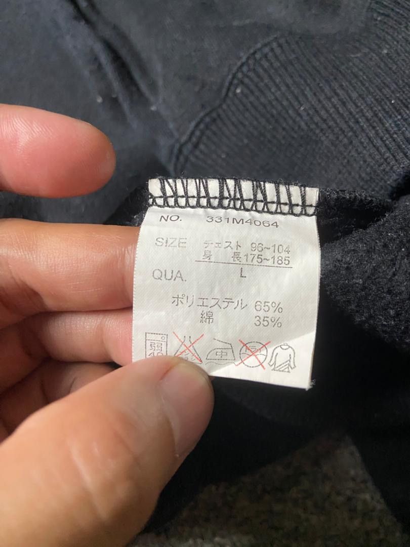 Japanese Brand Bill Crop Brand Sign Off Cross Crewneck Sweatshirt (174) Size US L / EU 52-54 / 3 - 5 Thumbnail