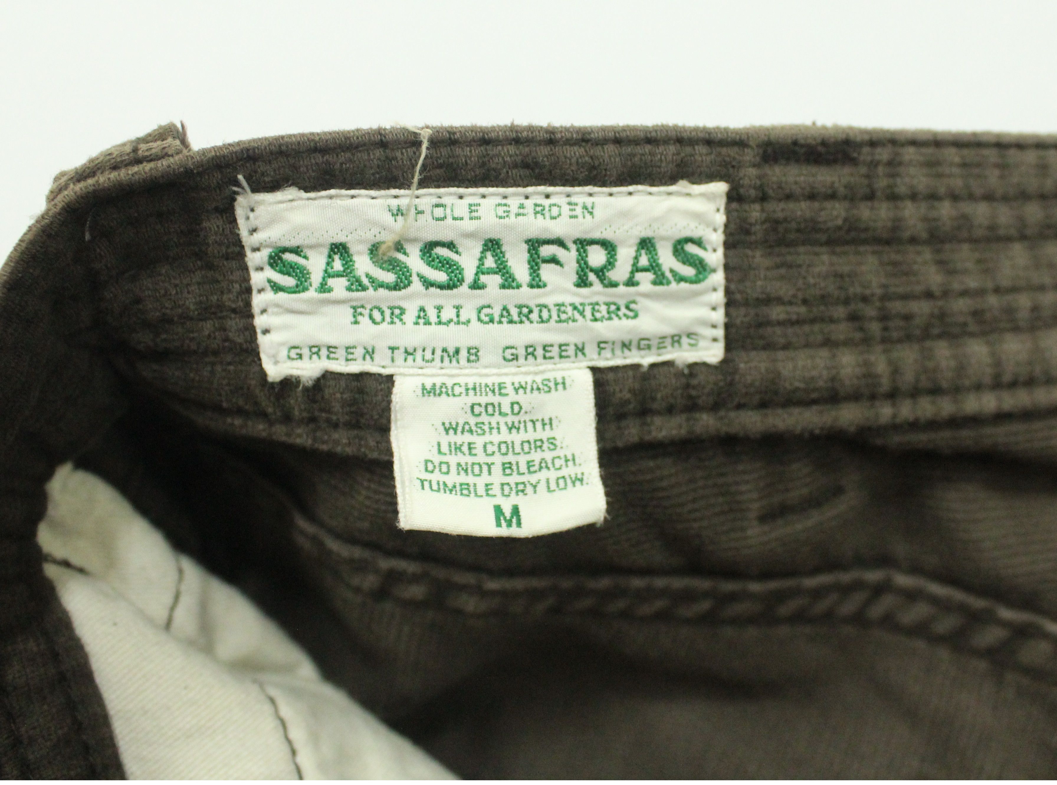 Japanese Brand × Sassafras SASSAFRAS Pants Utility Pockets Cargos Made in Japan Size US 31 - 17 Thumbnail