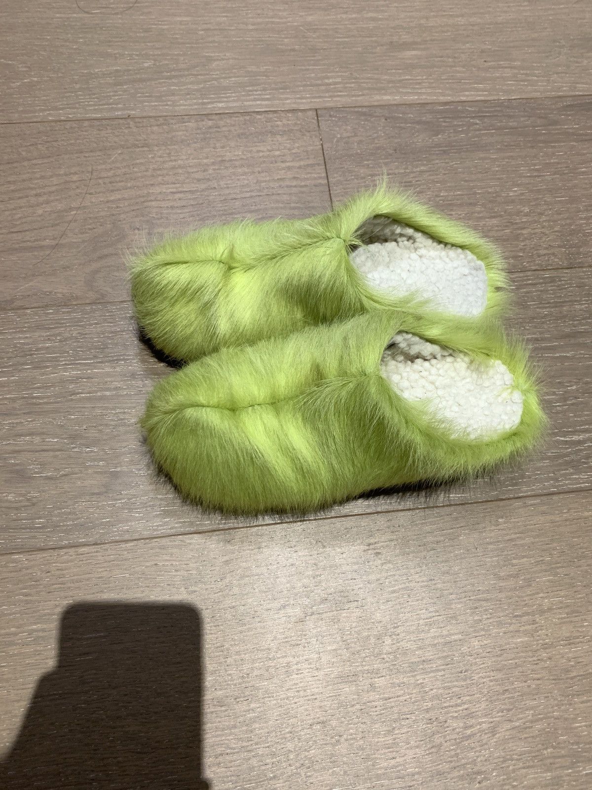 Acne Studios ACNE STUDIOS Green Studded Clogs In Neon Green Size US 6 / IT 36 - 5 Thumbnail