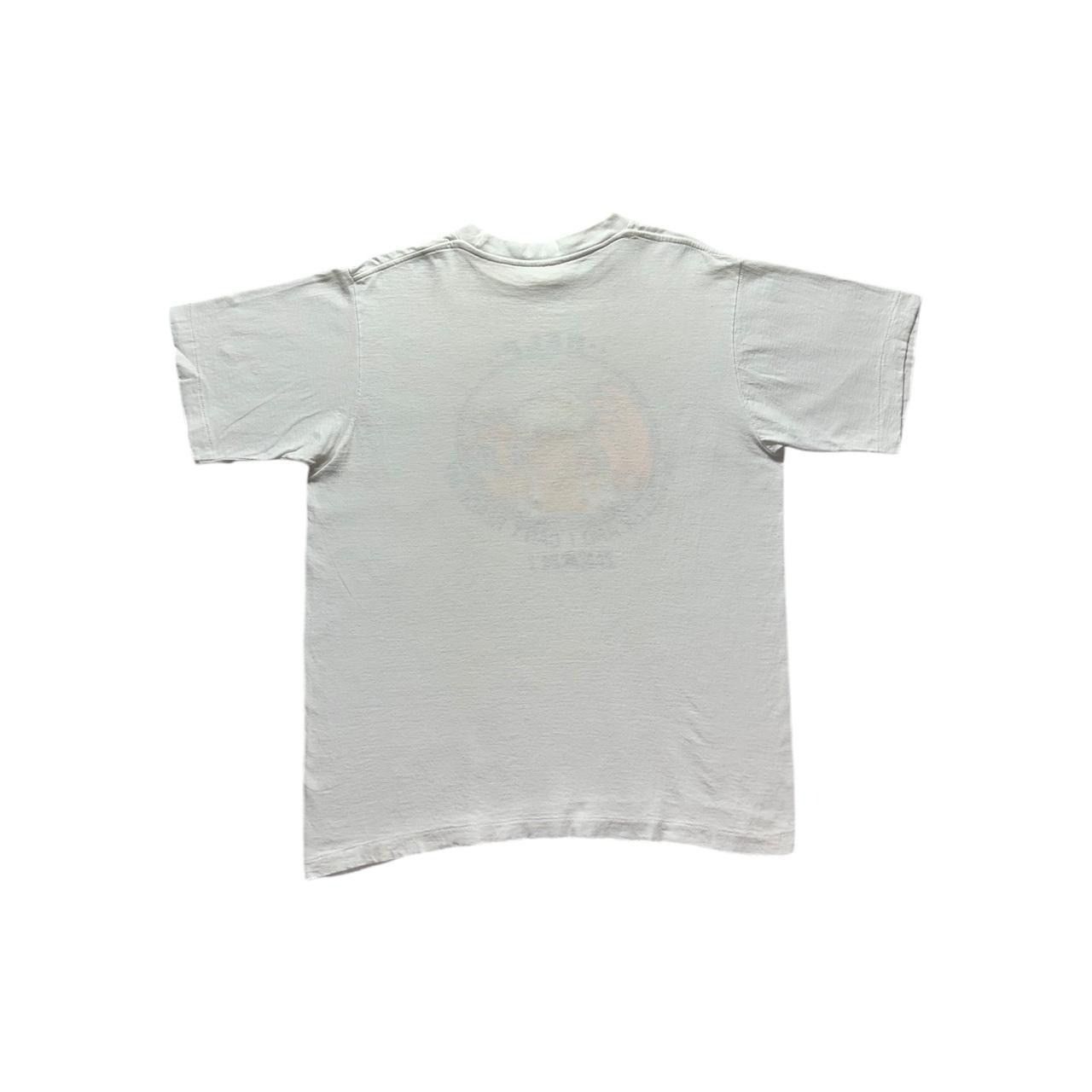 Hanes × Vintage Vintage Help I've Fallen And Cant Reach My Beer 80s T-Shirt Size US L / EU 52-54 / 3 - 2 Thumbnail