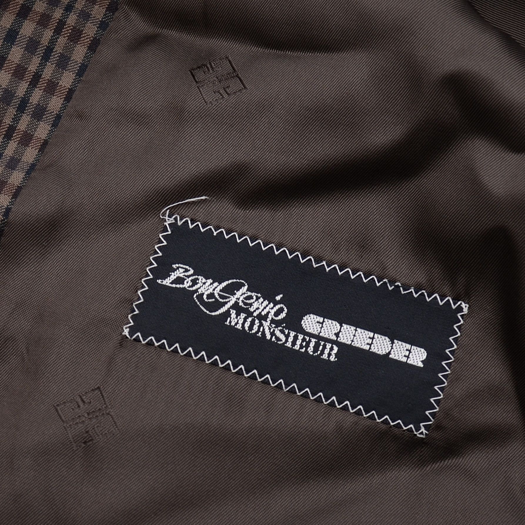Givenchy × Vintage Vintage Gentelmen Givenchy Paris Coat Check Blazer Size 50 Size 50R - 10 Thumbnail