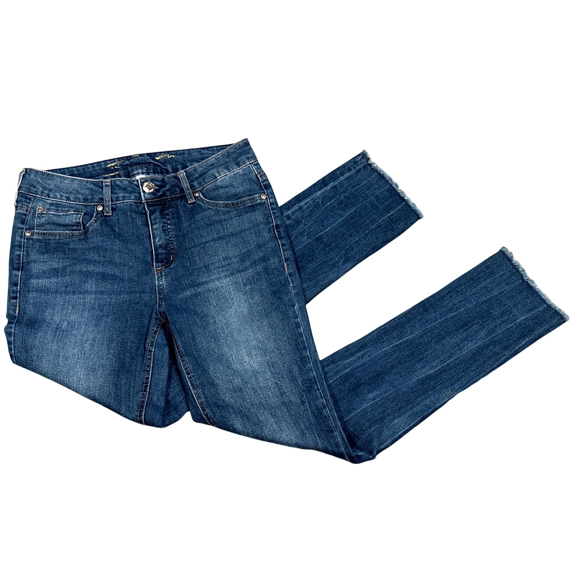 Seven 7 Seven7 Weekend Slim Fit Jean Flattering Straight Leg Super S Size 27" / US 4 / IT 40 - 14 Thumbnail