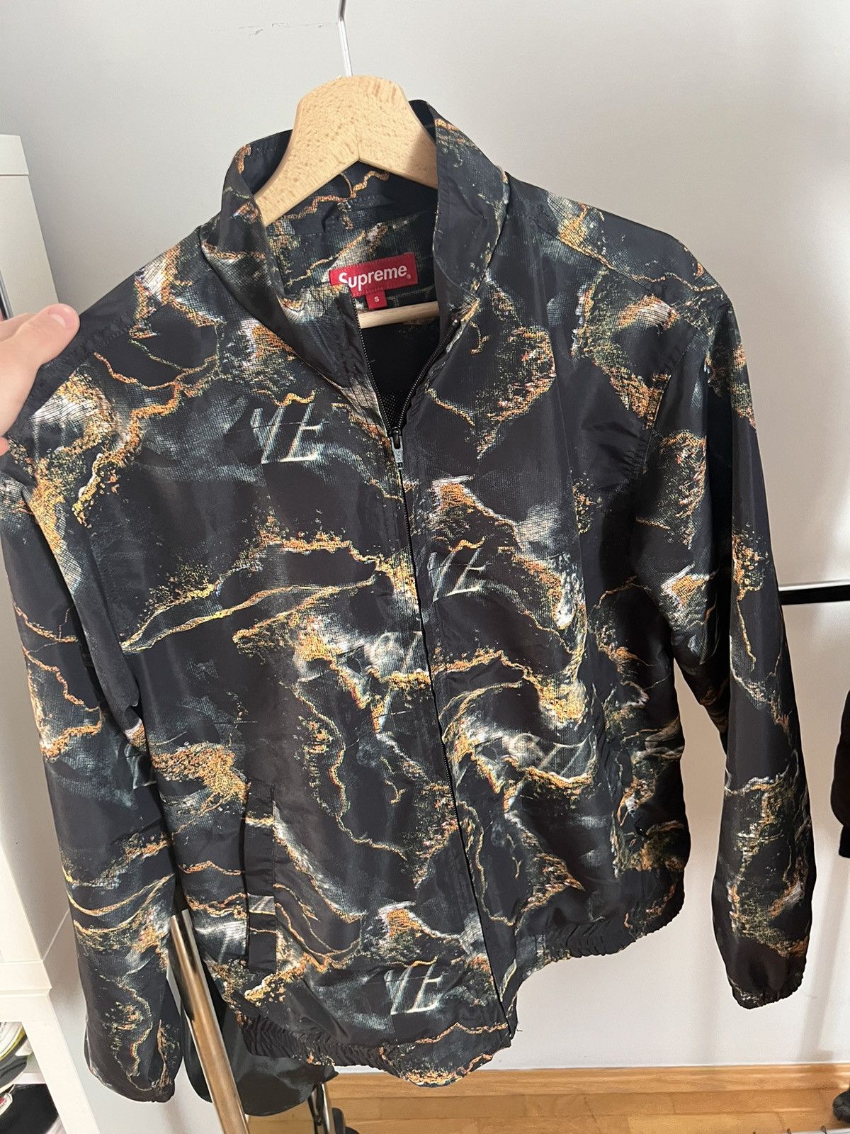 Supreme Supreme Marble Track Jacket | Grailed