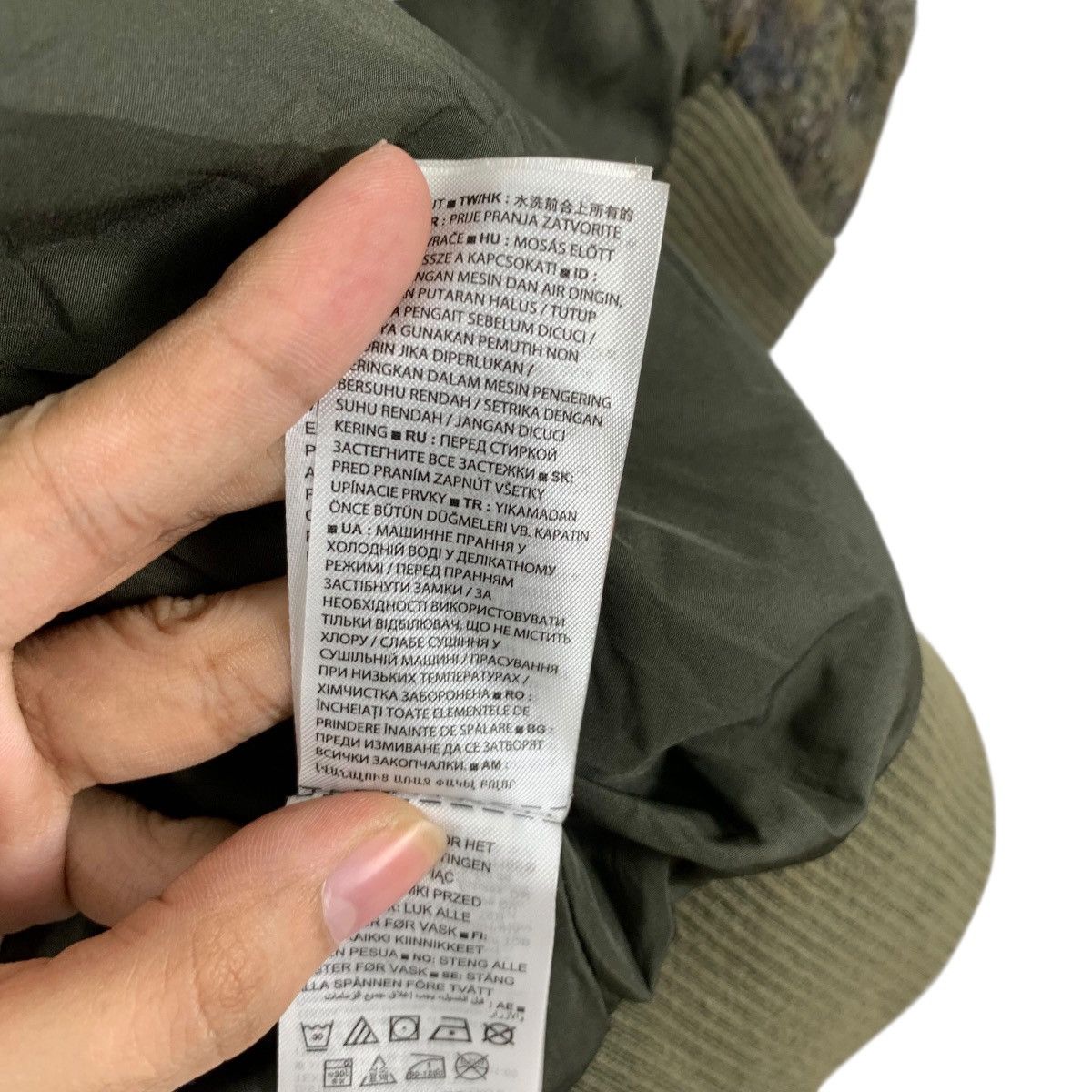 Gap Vintage GAP USA CAMOUFLAGE Camo Sherpa Fleece Jacket Size XS / US 0-2 / IT 36-38 - 15 Thumbnail